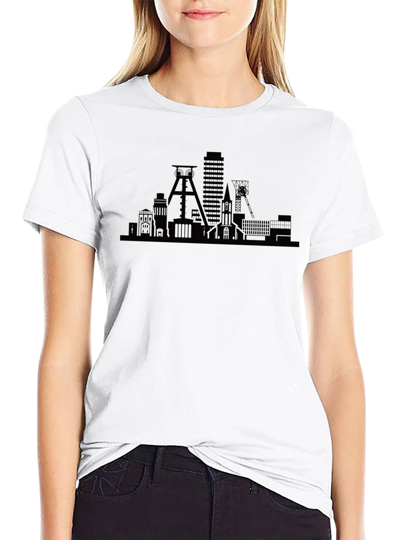 Cityscape Silhouette T-Shirt