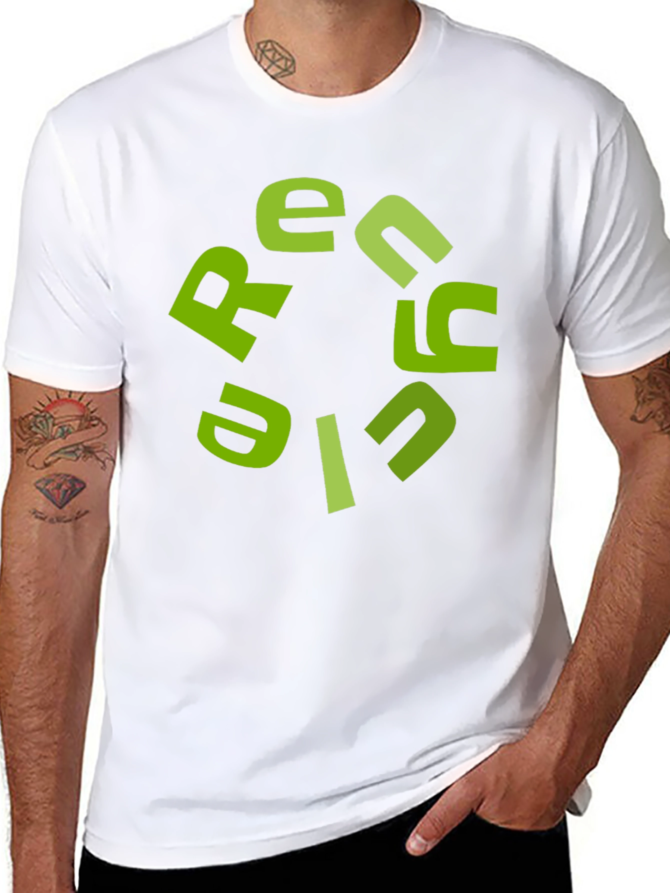 Recycle Graphic Tee - Eco-Friendly Style