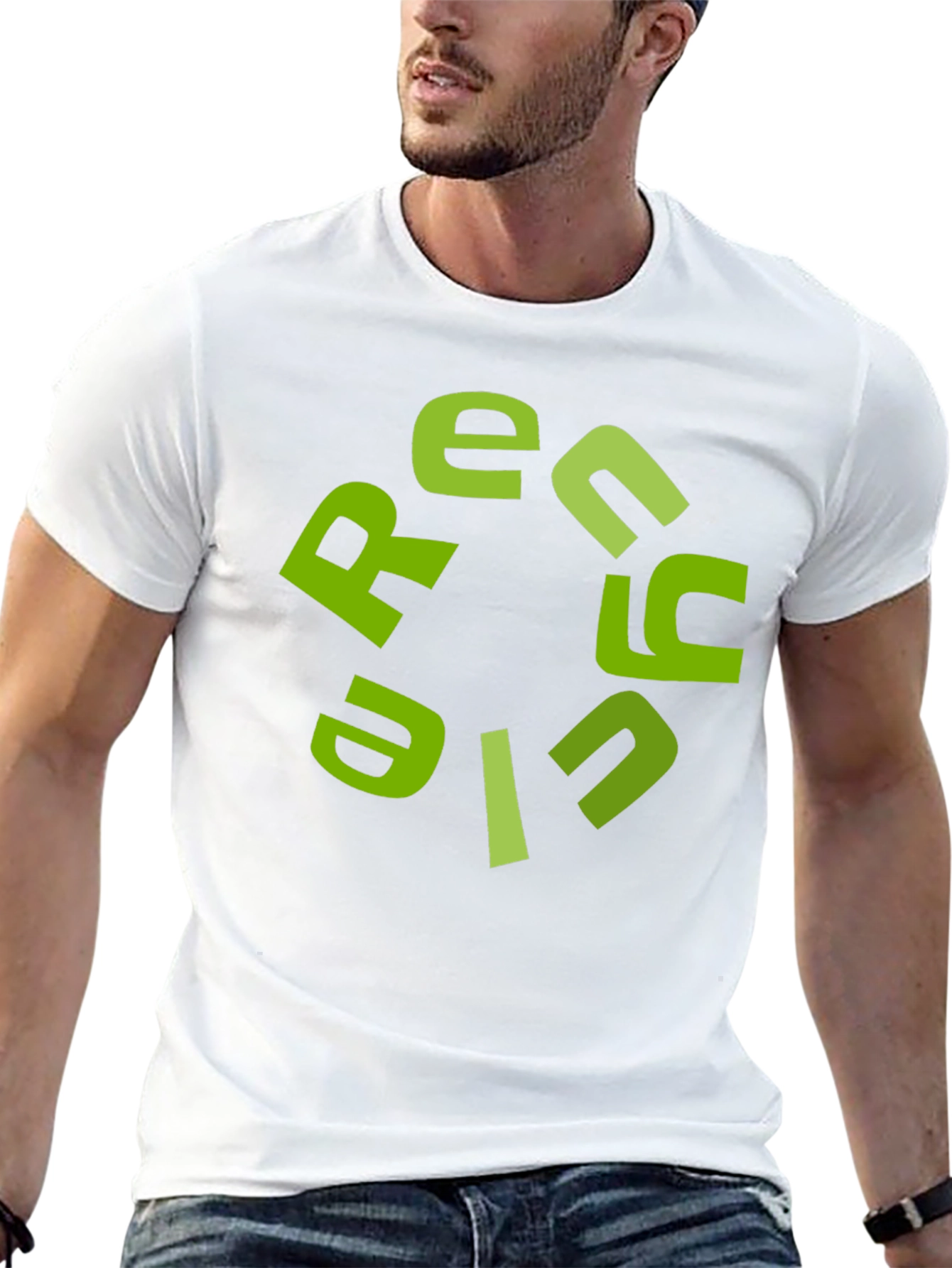 Recycle Graphic Tee - Eco-Friendly Style