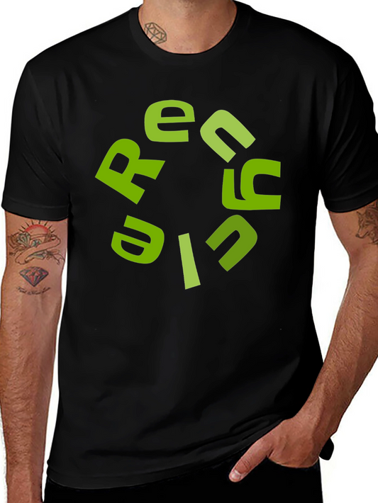 Recycle Graphic Tee - Eco-Friendly Style