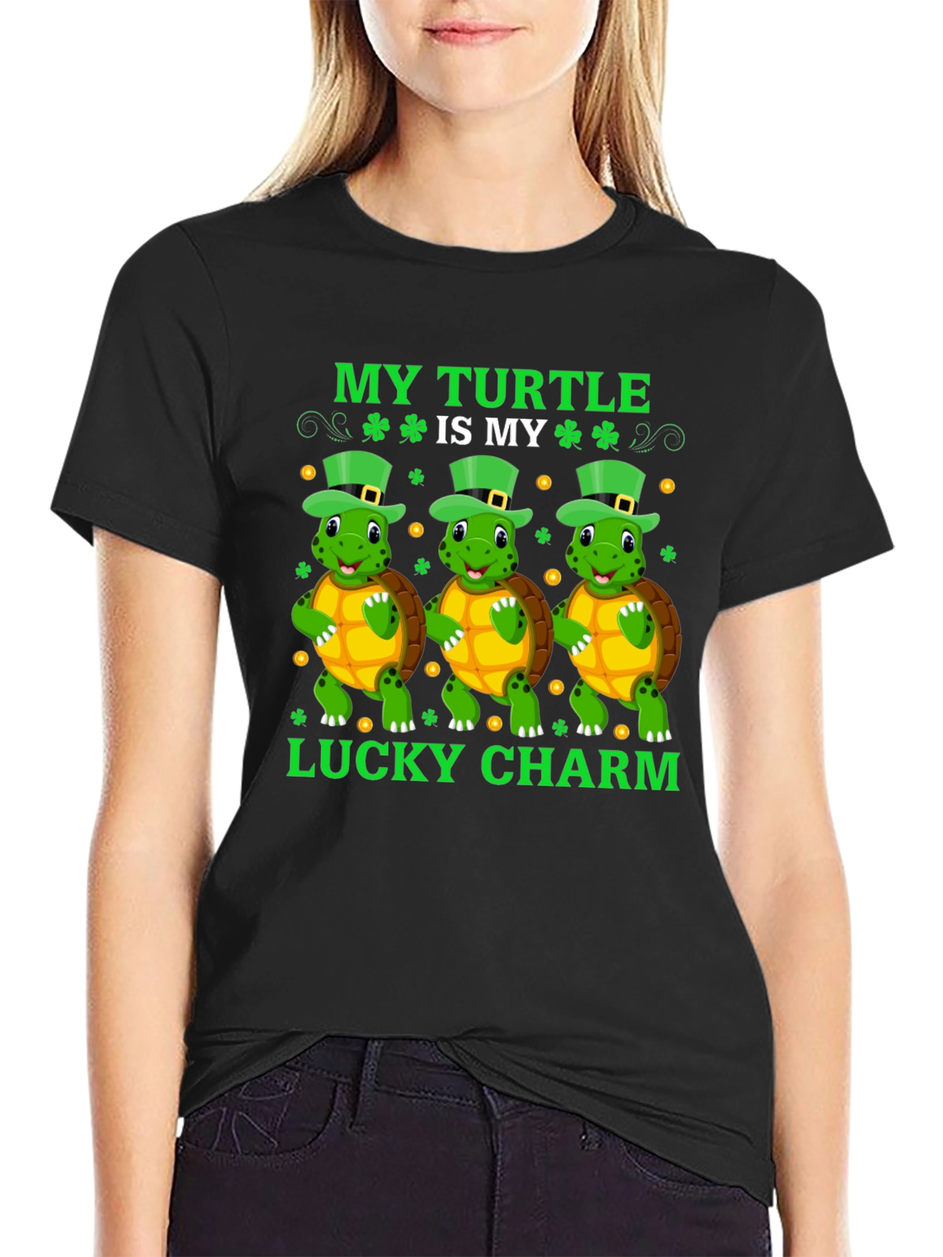 Lucky Turtle St. Patricks Day T-Shirt