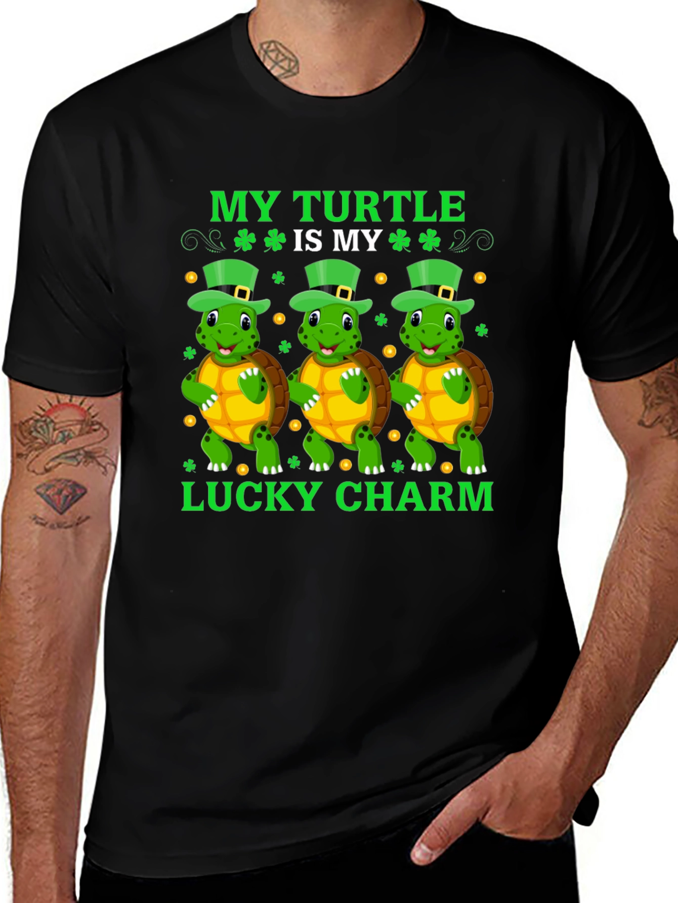 Lucky Turtle St. Patricks Day T-Shirt
