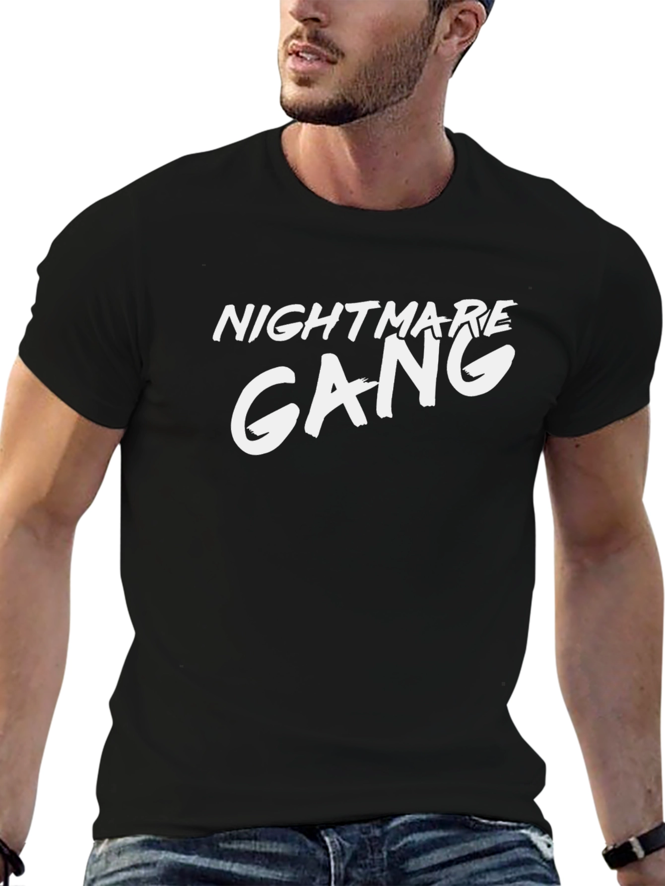 Nightmare Gang Graphic Tee - Soft Cotton Blend