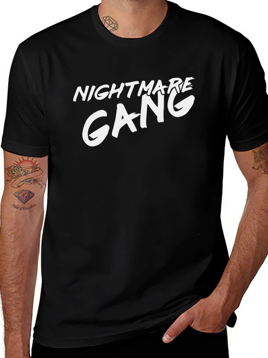 Nightmare Gang Graphic Tee - Soft Cotton Blend