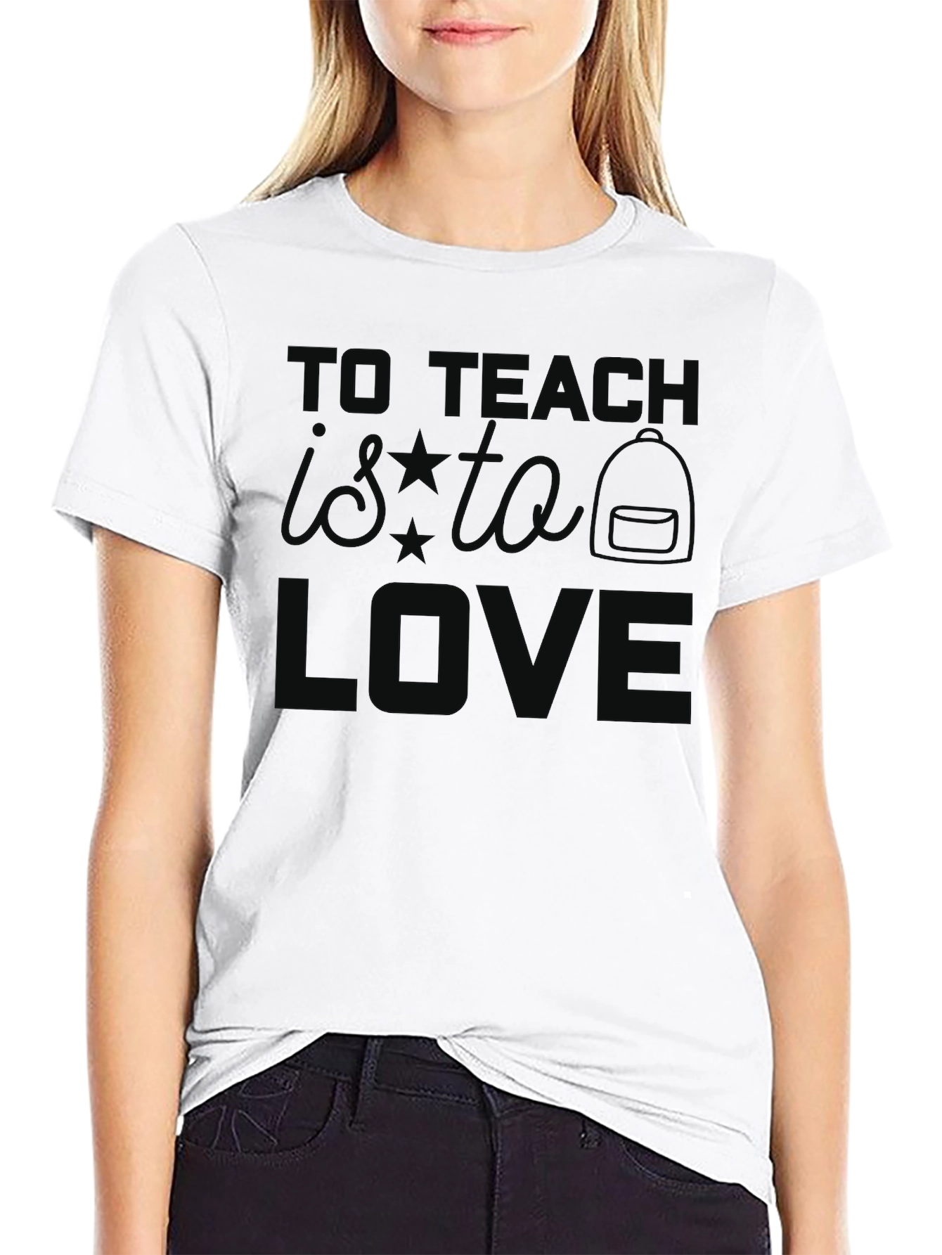 To Teach Is To Love Black T-Shirt