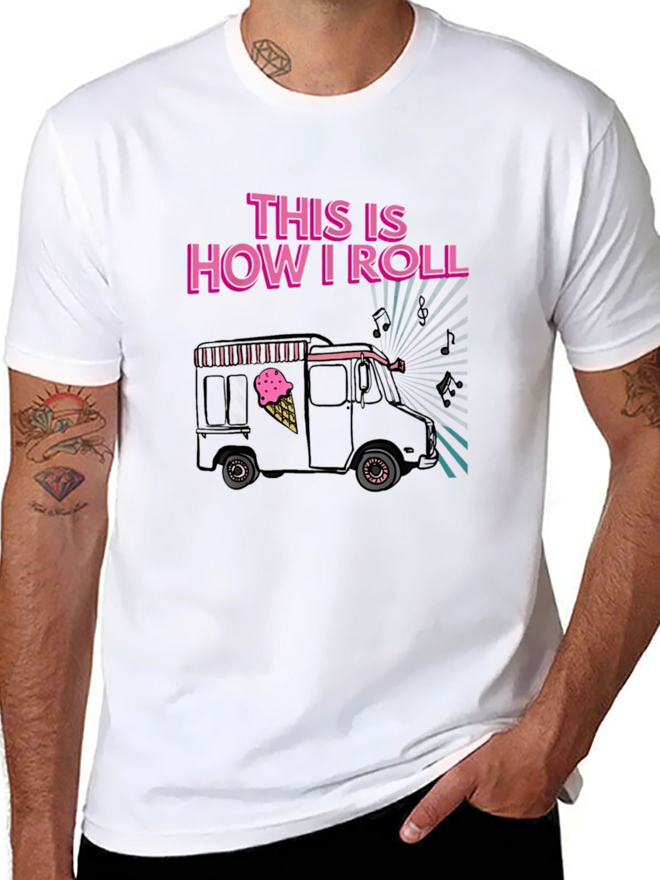 This is How I Roll Ice Cream Truck T-Shirt