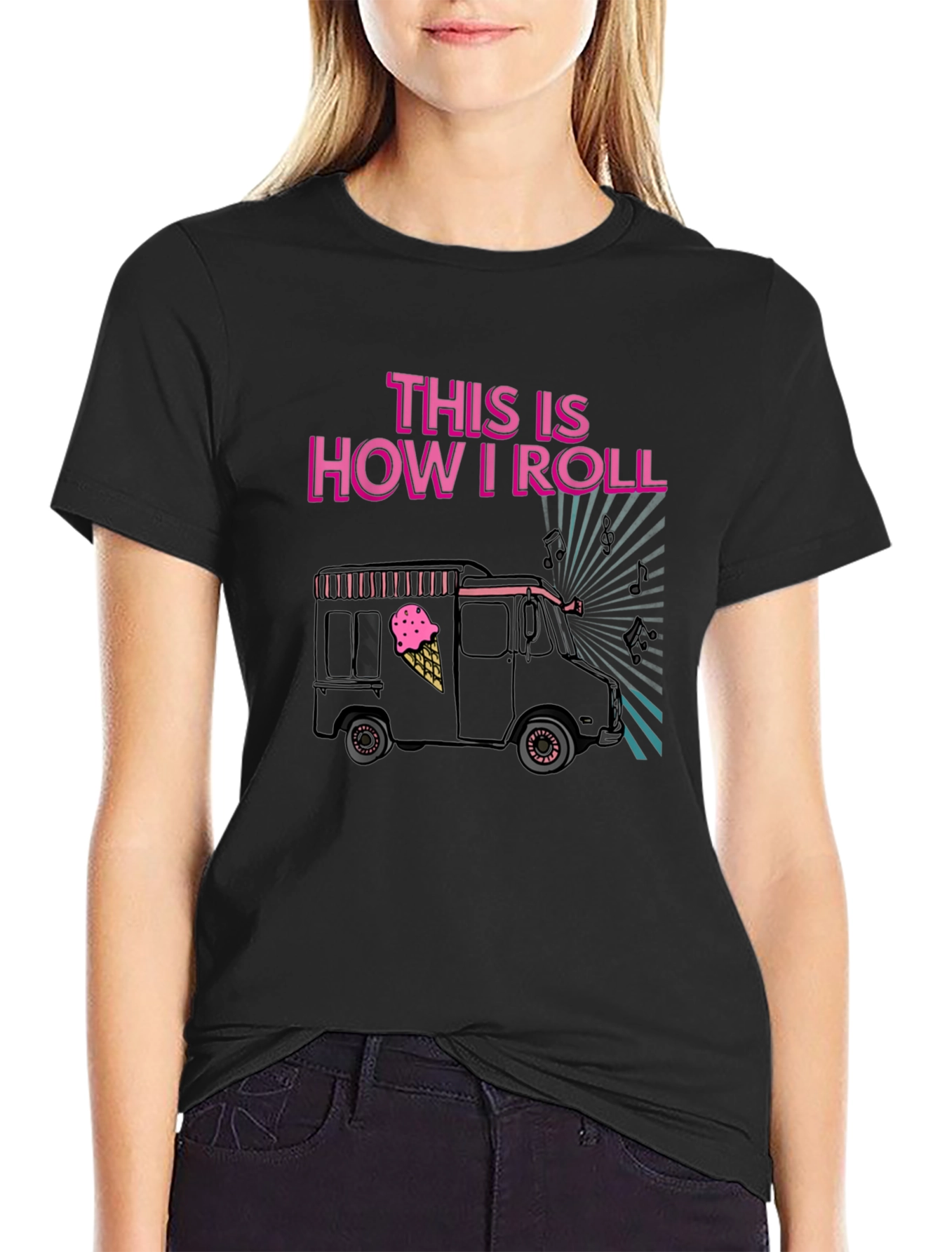 This is How I Roll Ice Cream Truck T-Shirt