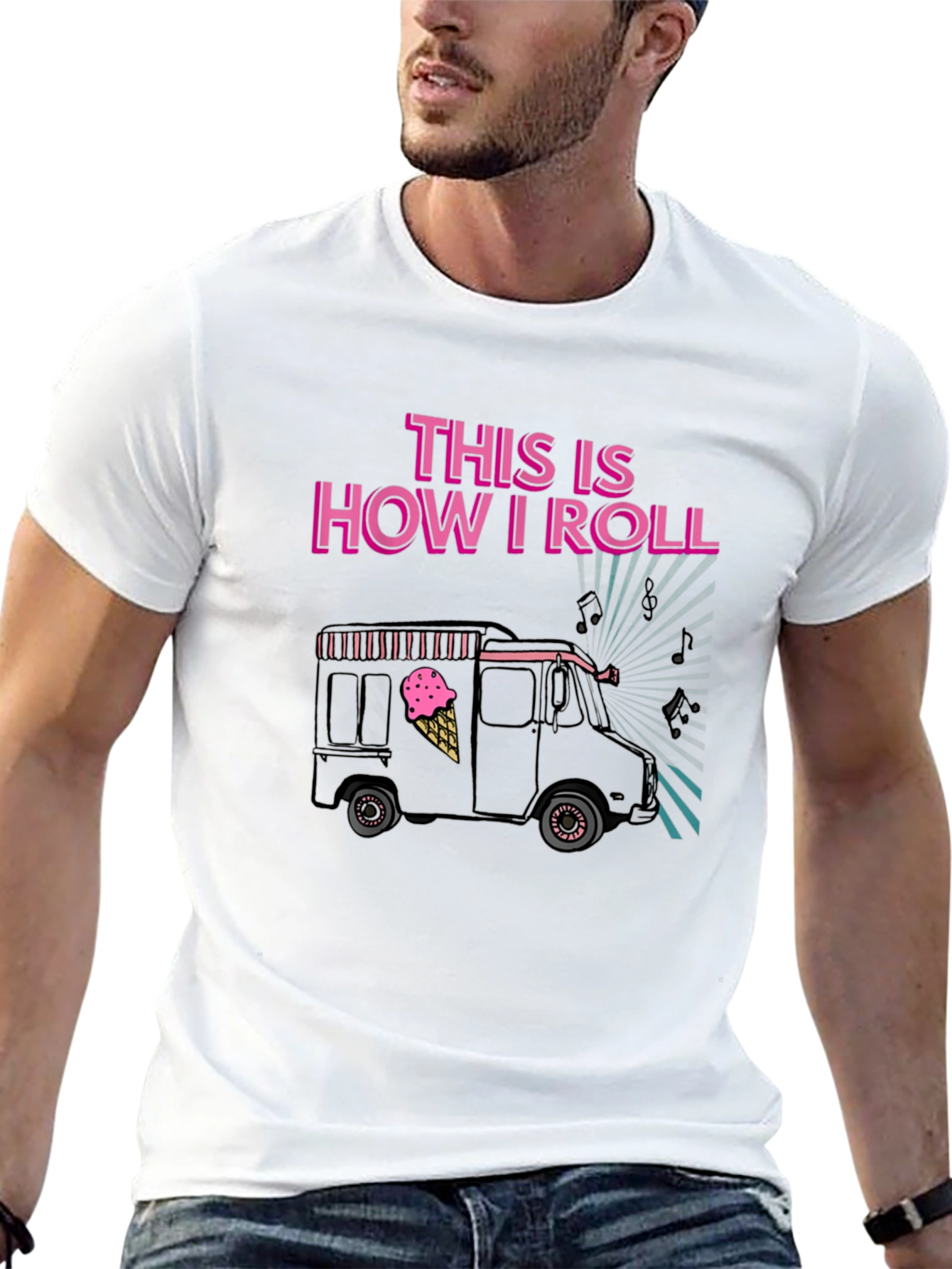 This is How I Roll Ice Cream Truck T-Shirt