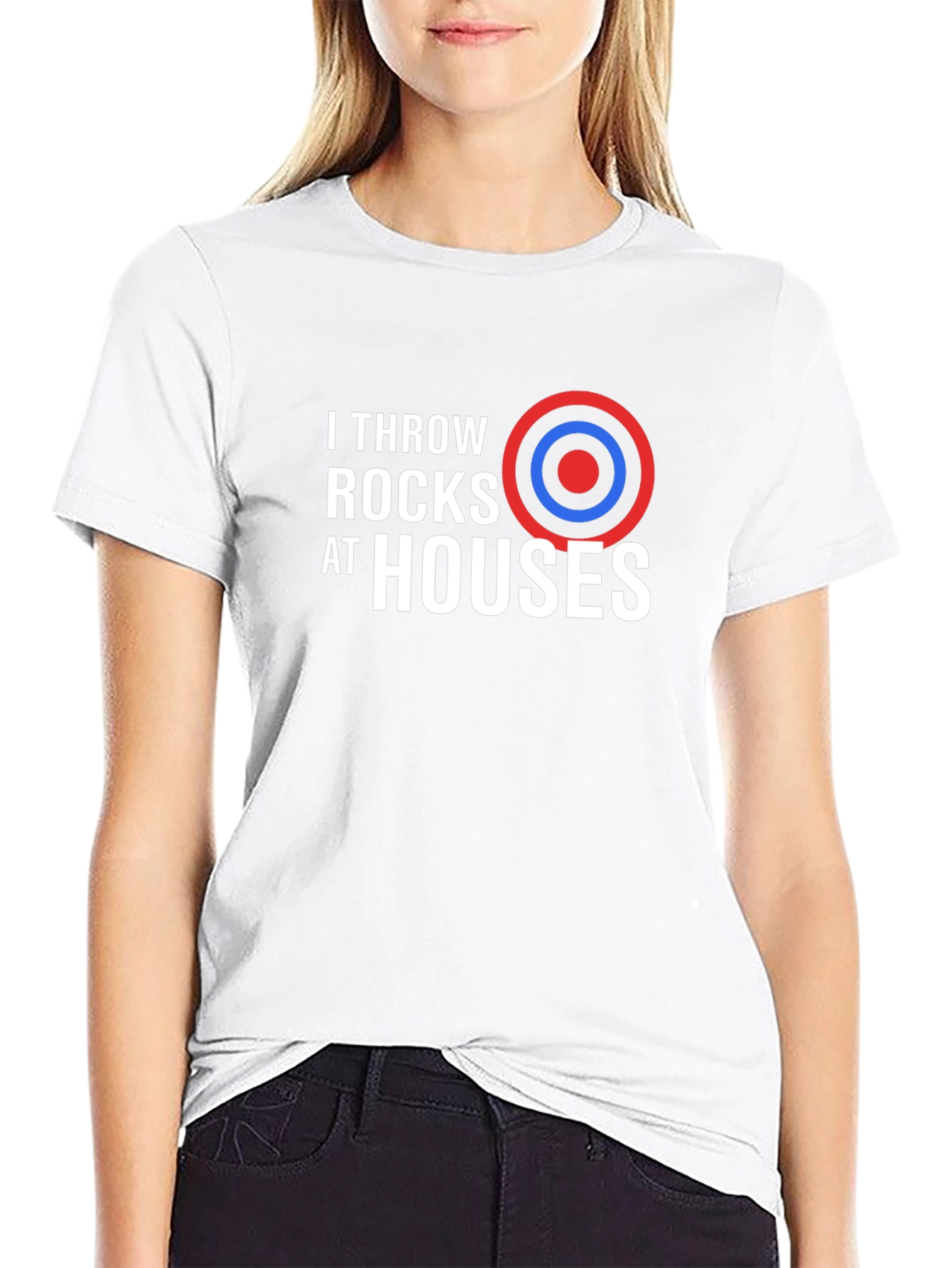 I Throw Rocks At Houses Graphic T-Shirt