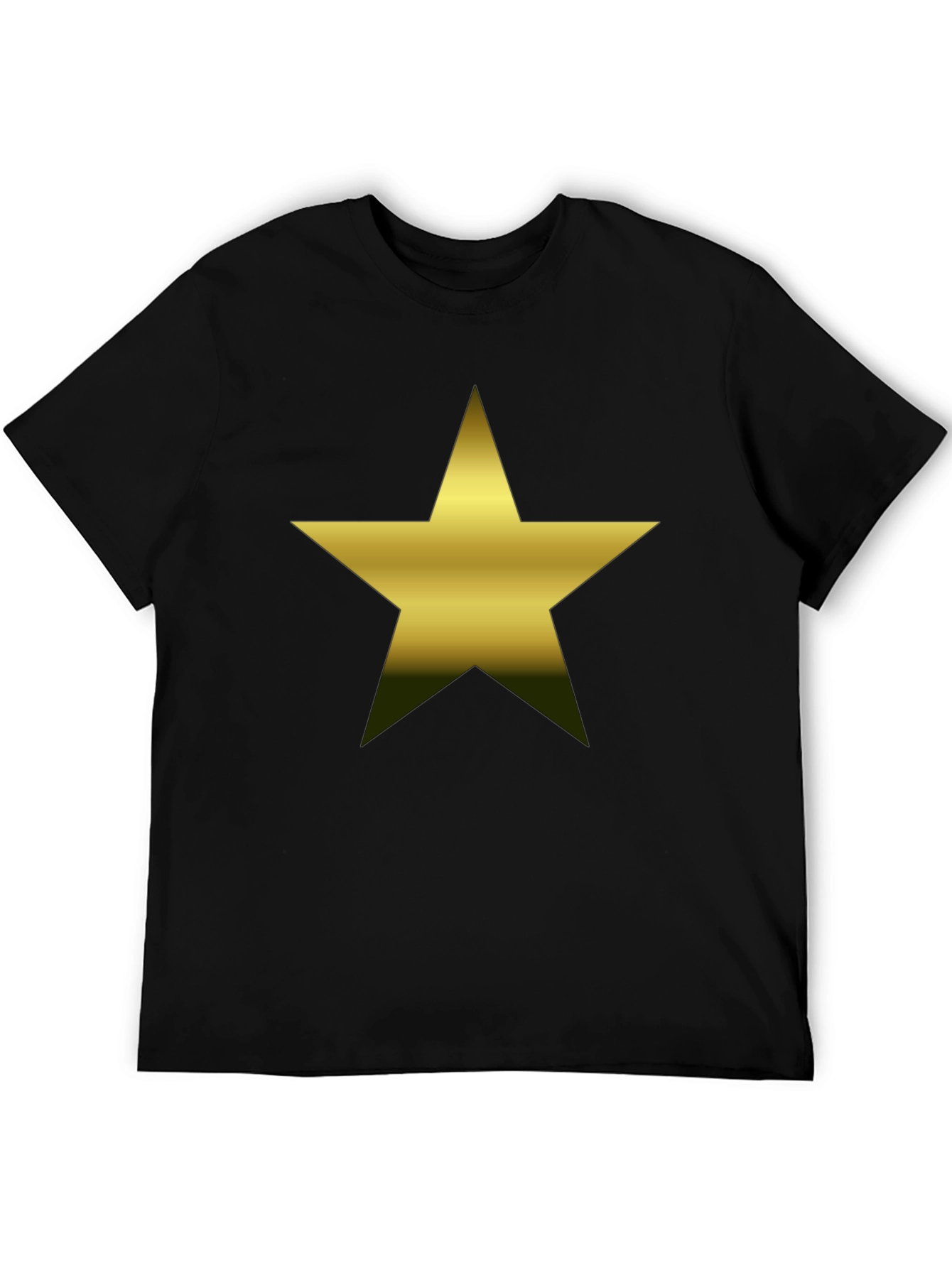 Star Graphic T-Shirt - Mens Black Tee
