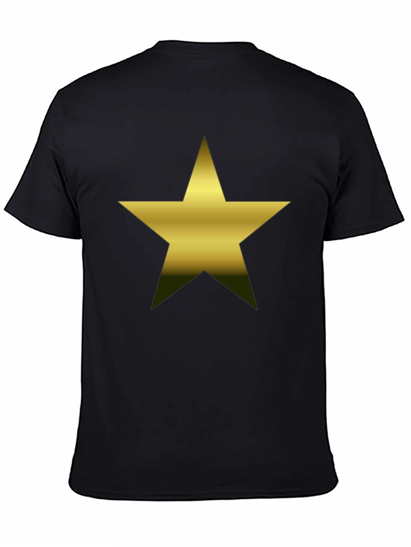 Star Graphic T-Shirt - Mens Black Tee