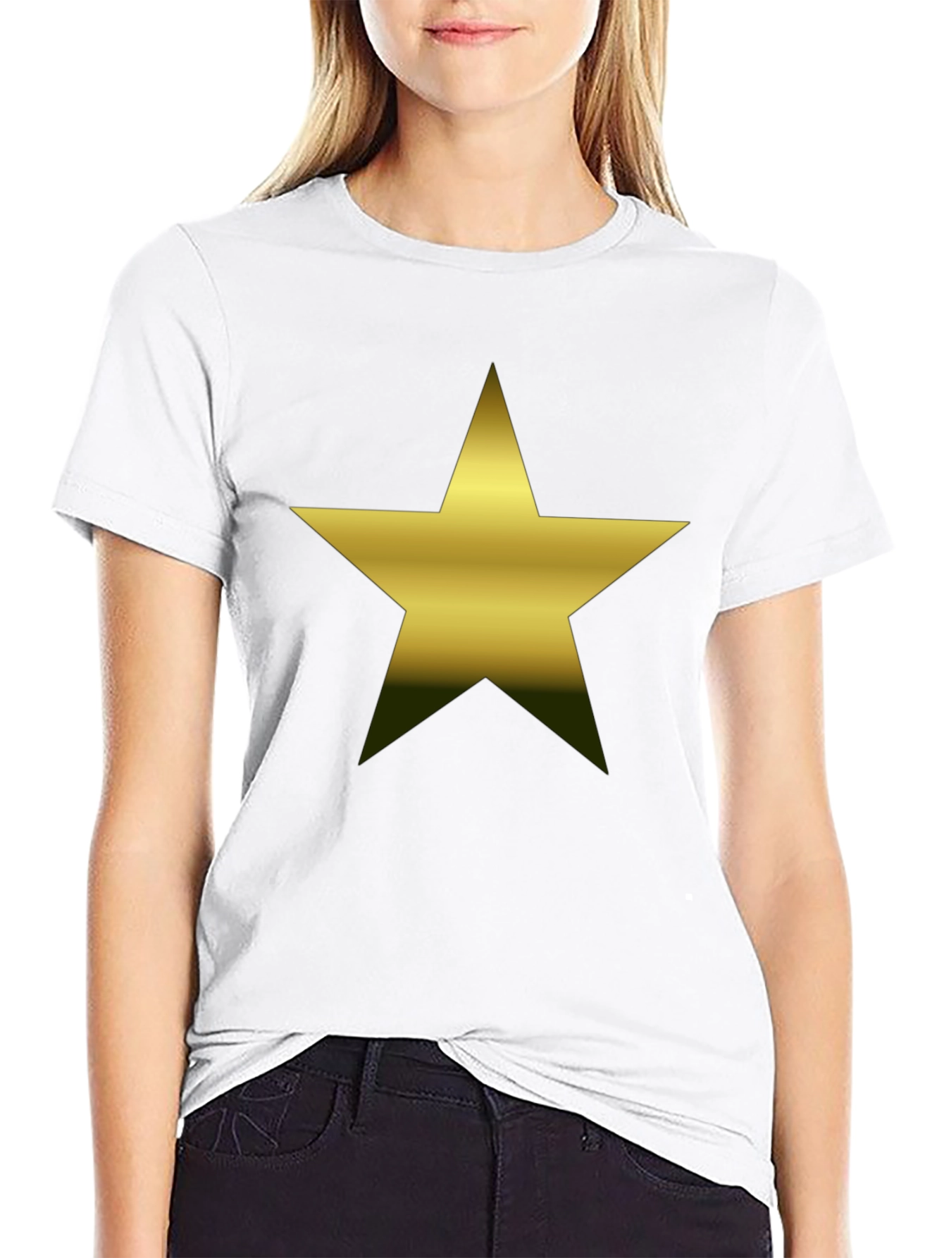 Star Graphic T-Shirt - Mens Black Tee