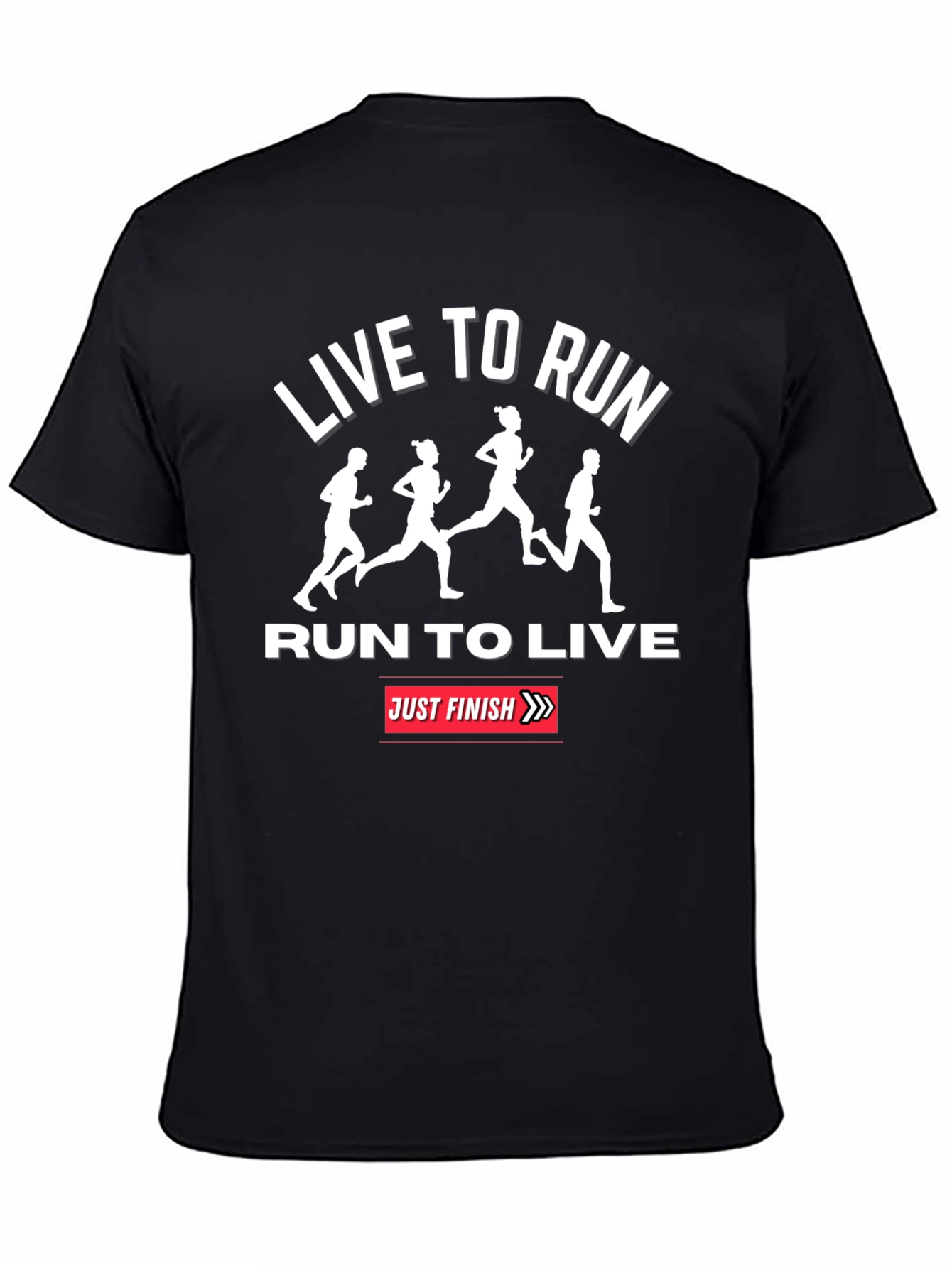 Live to Run Graphic Tee