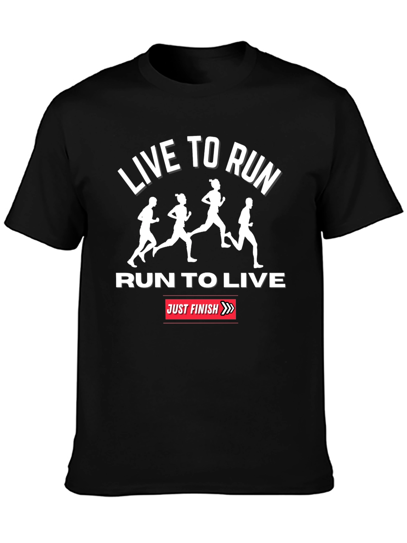 Live to Run Graphic Tee