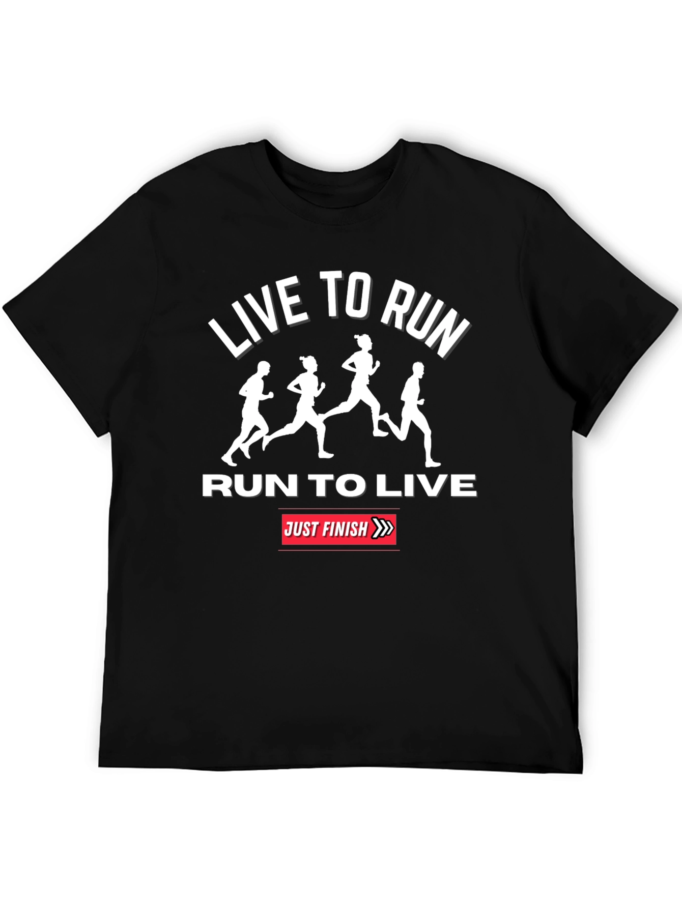 Live to Run Graphic Tee