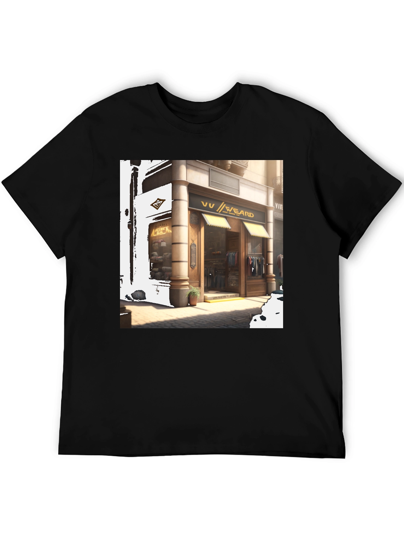 Urban Style Graphic Tee - Shopfront Design