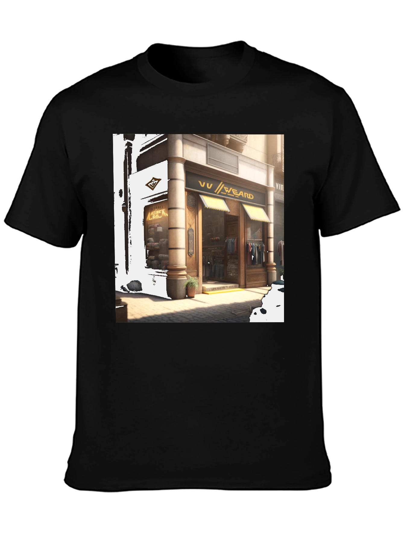 Urban Style Graphic Tee - Shopfront Design