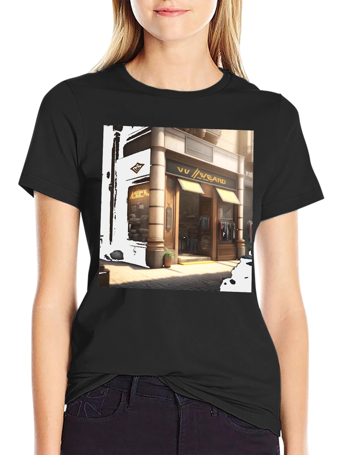 Urban Style Graphic Tee - Shopfront Design