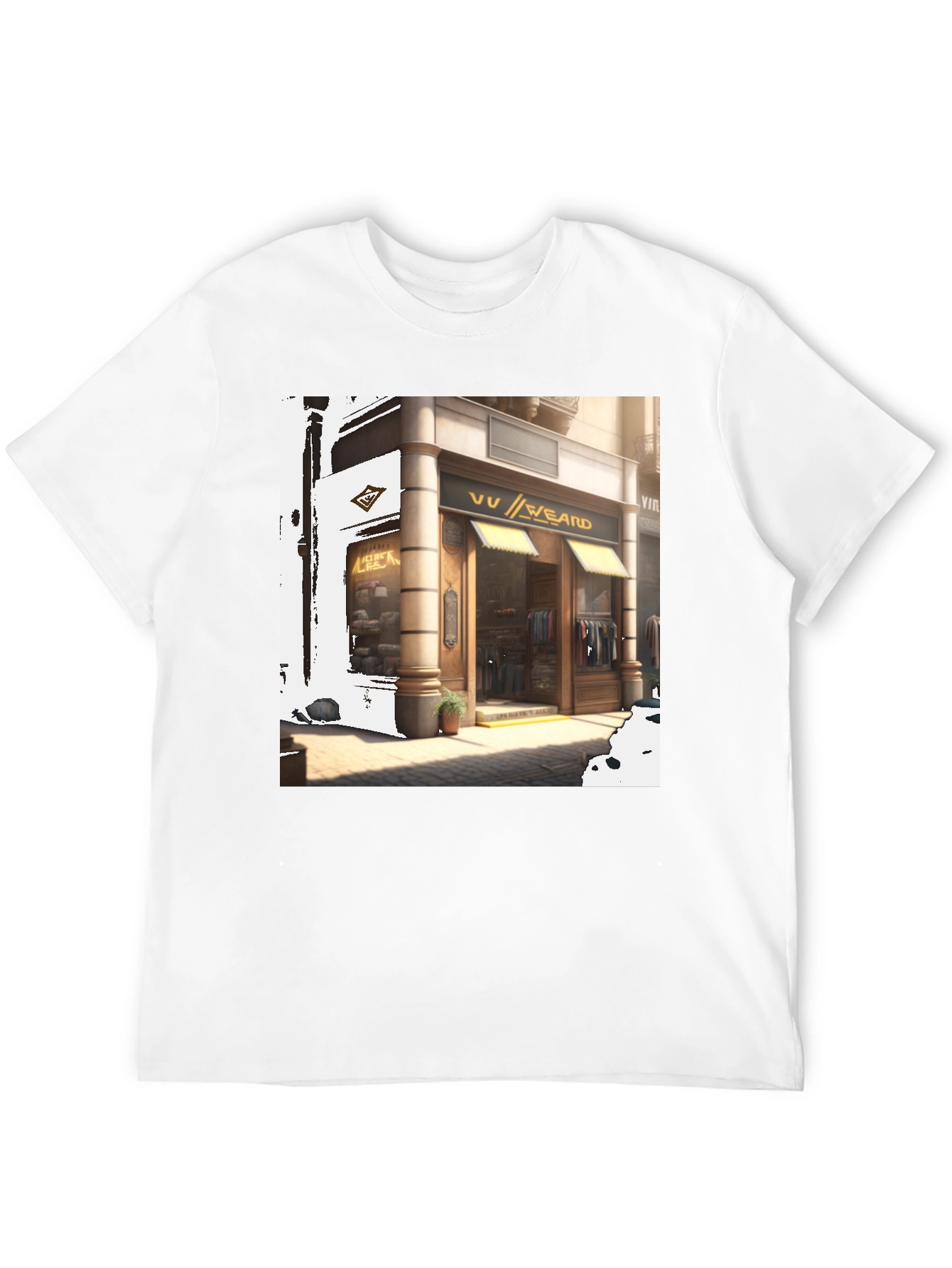 Urban Style Graphic Tee - Shopfront Design