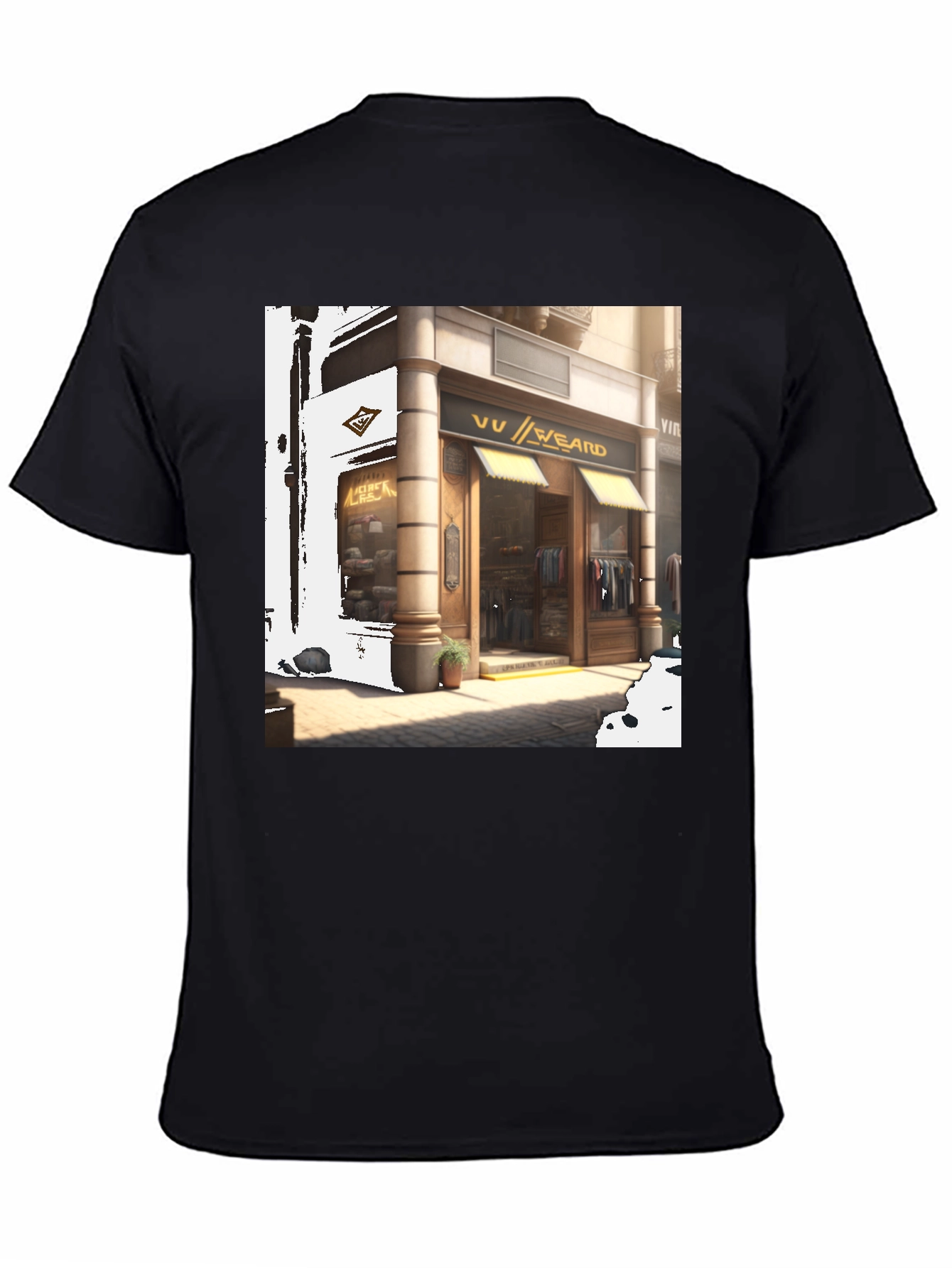 Urban Style Graphic Tee - Shopfront Design