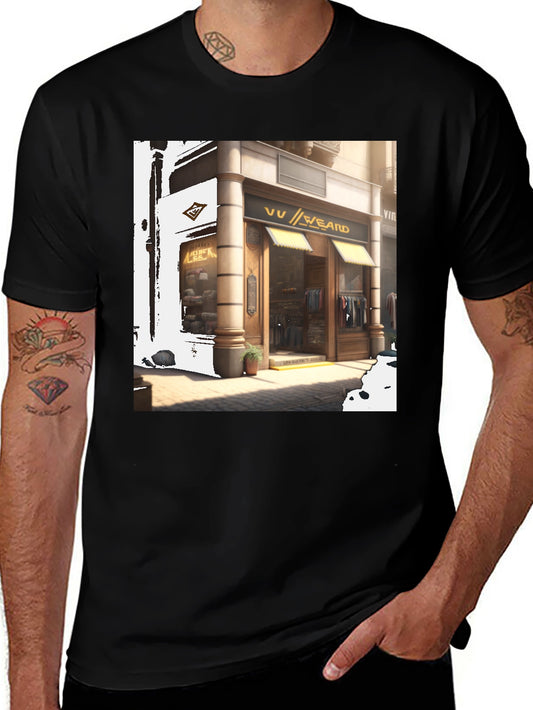 Urban Style Graphic Tee - Shopfront Design