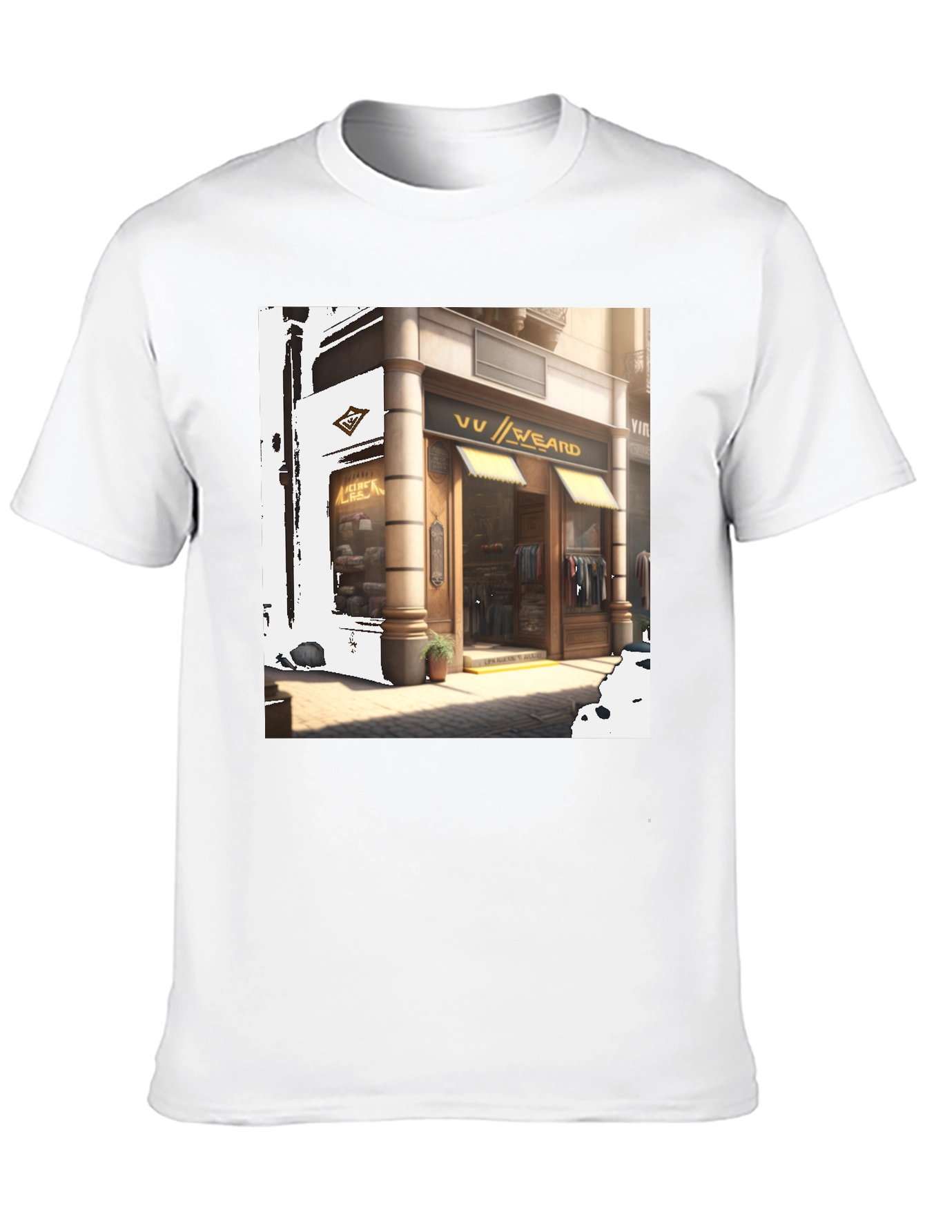 Urban Style Graphic Tee - Shopfront Design