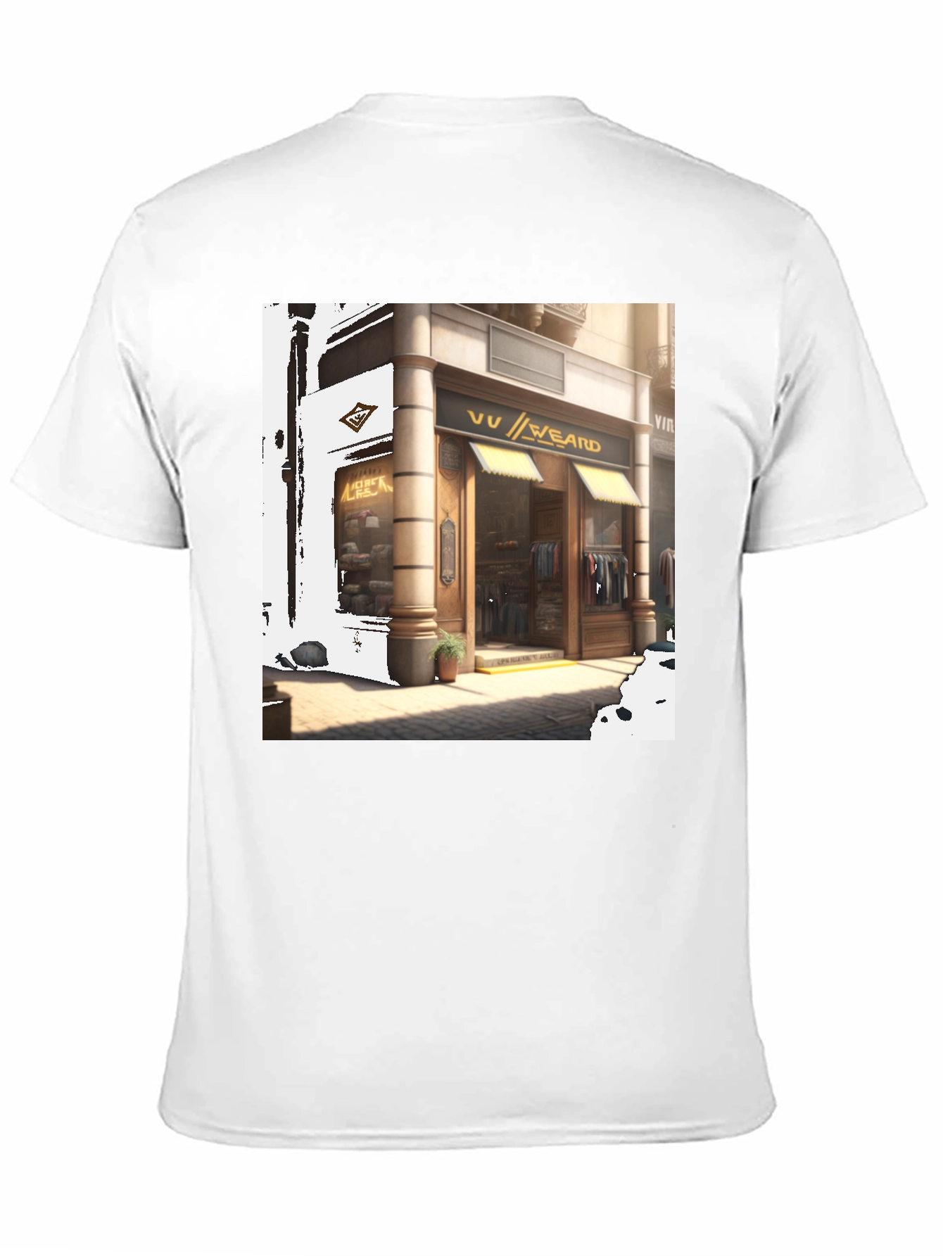 Urban Style Graphic Tee - Shopfront Design