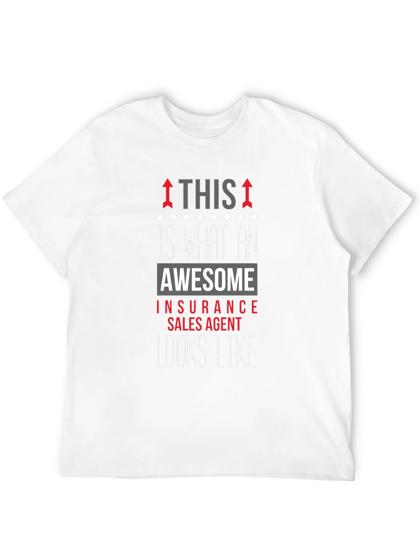 Awesome Insurance Sales Agent Graphic T-Shirt