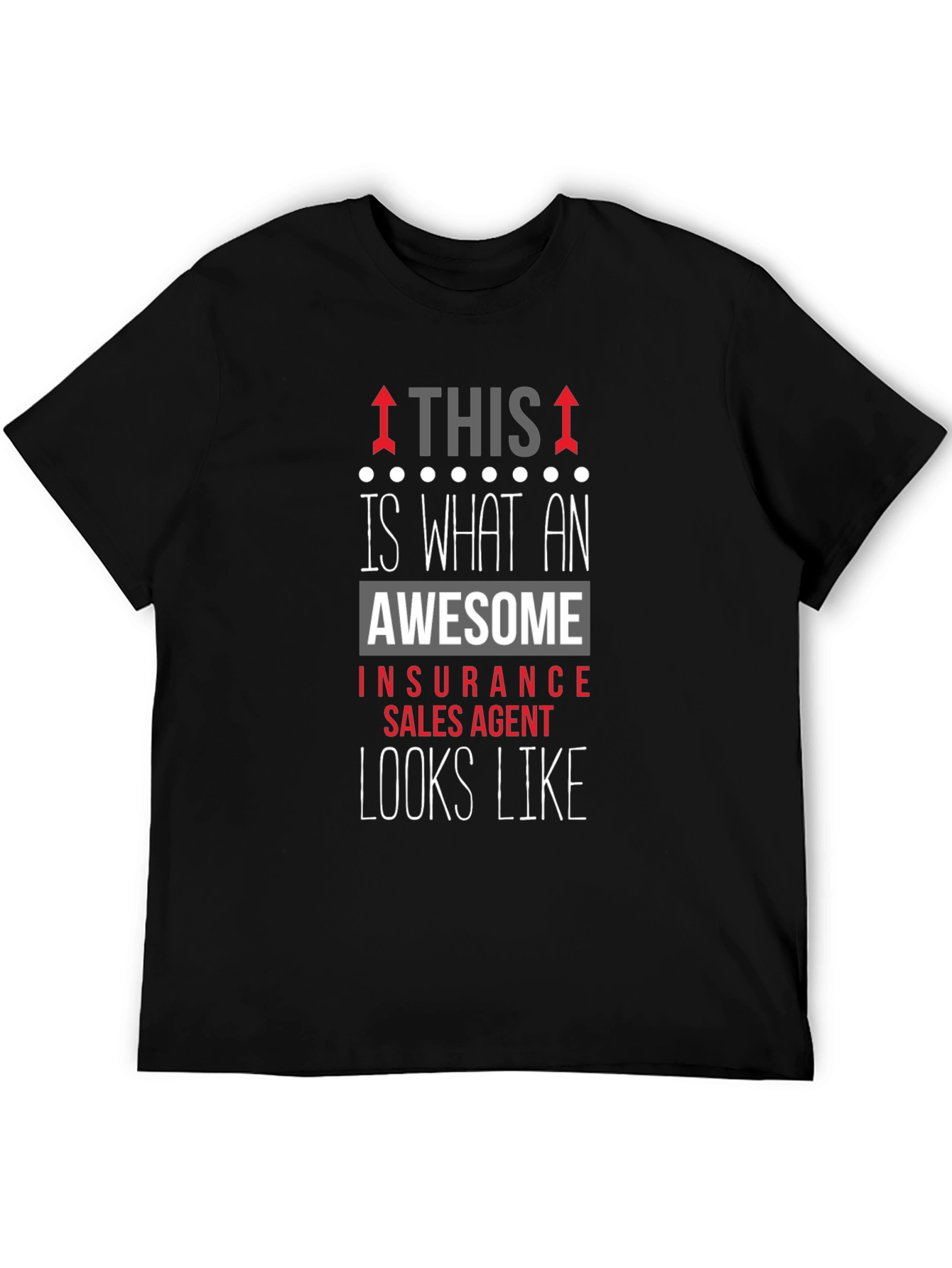 Awesome Insurance Sales Agent Graphic T-Shirt