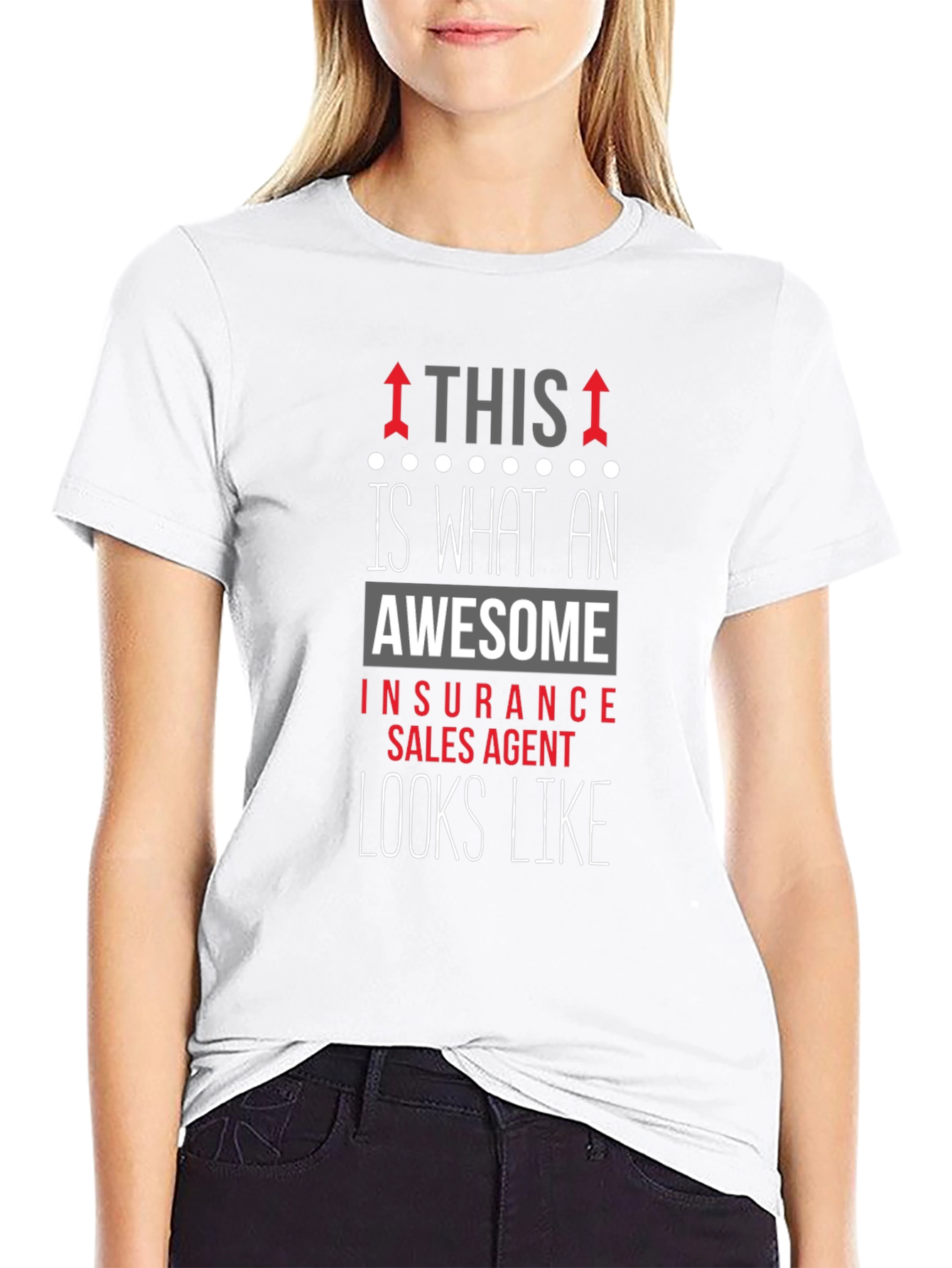 Awesome Insurance Sales Agent Graphic T-Shirt