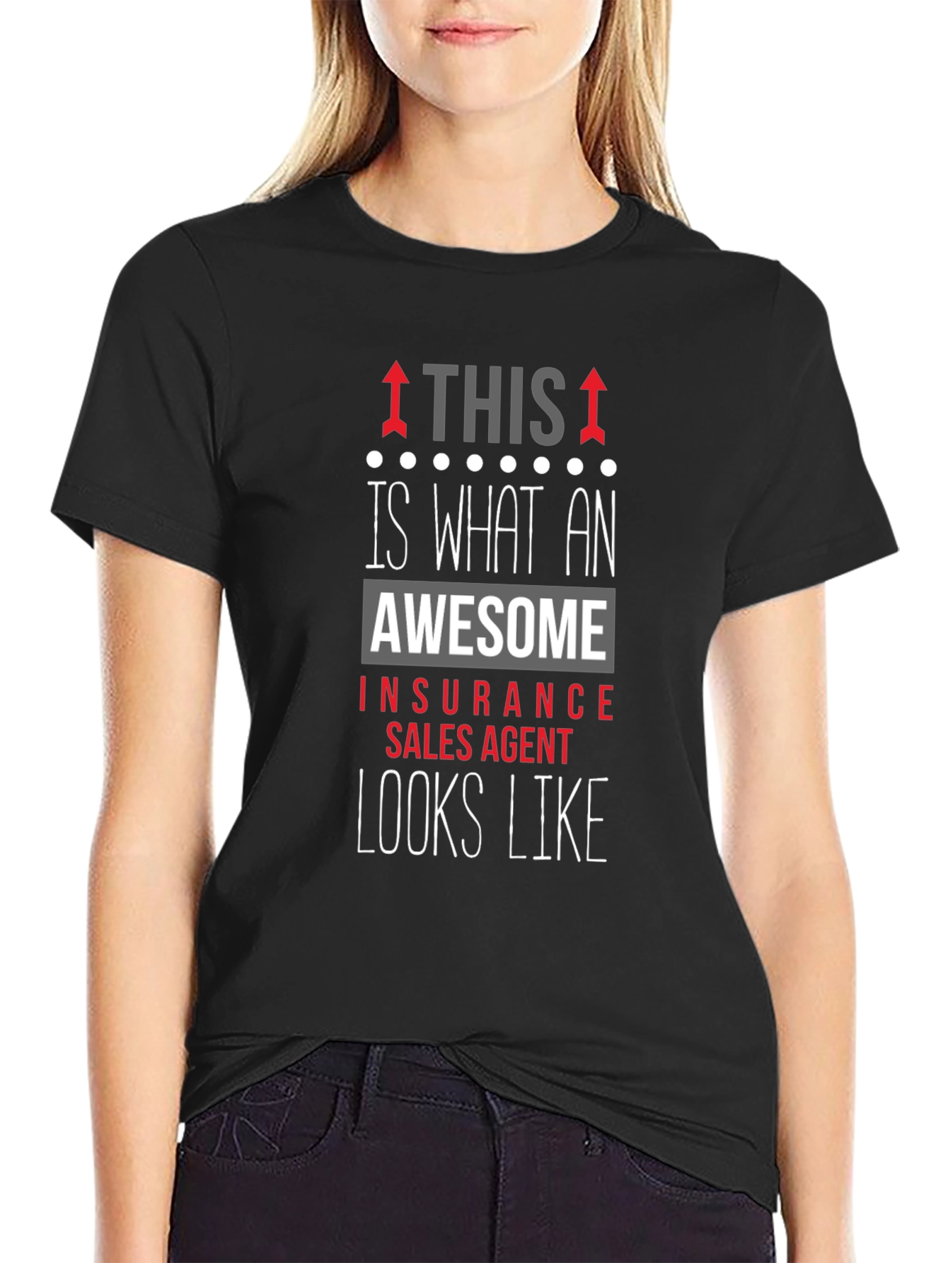 Awesome Insurance Sales Agent Graphic T-Shirt