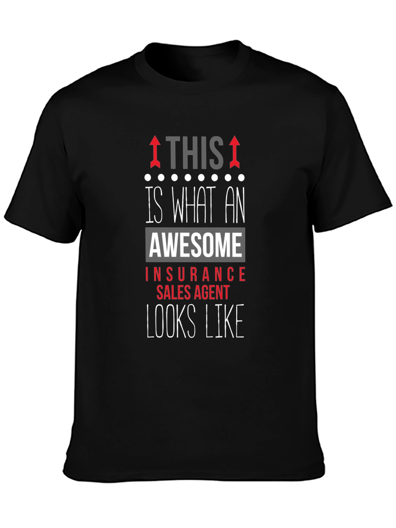 Awesome Insurance Sales Agent Graphic T-Shirt