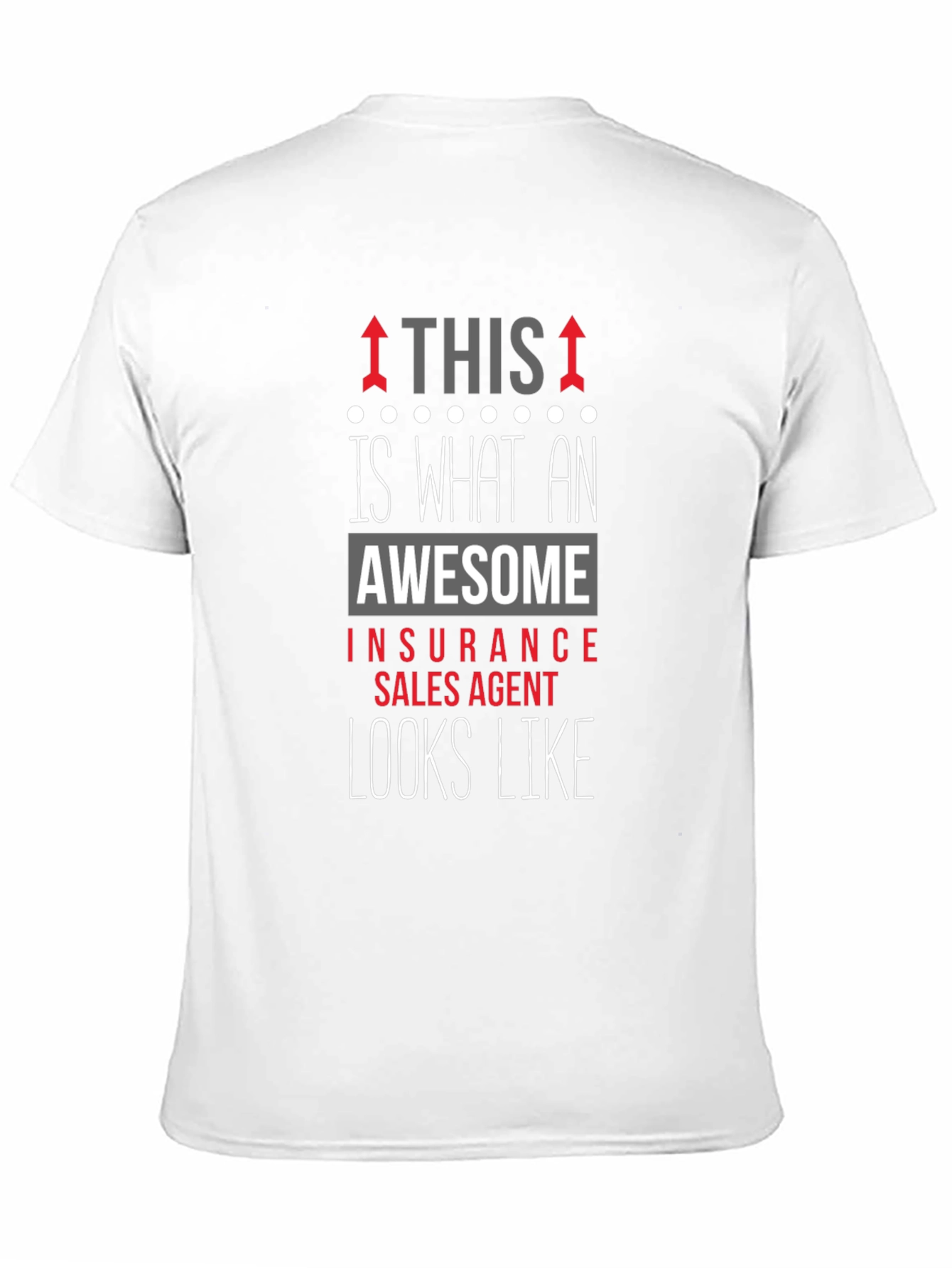 Awesome Insurance Sales Agent Graphic T-Shirt
