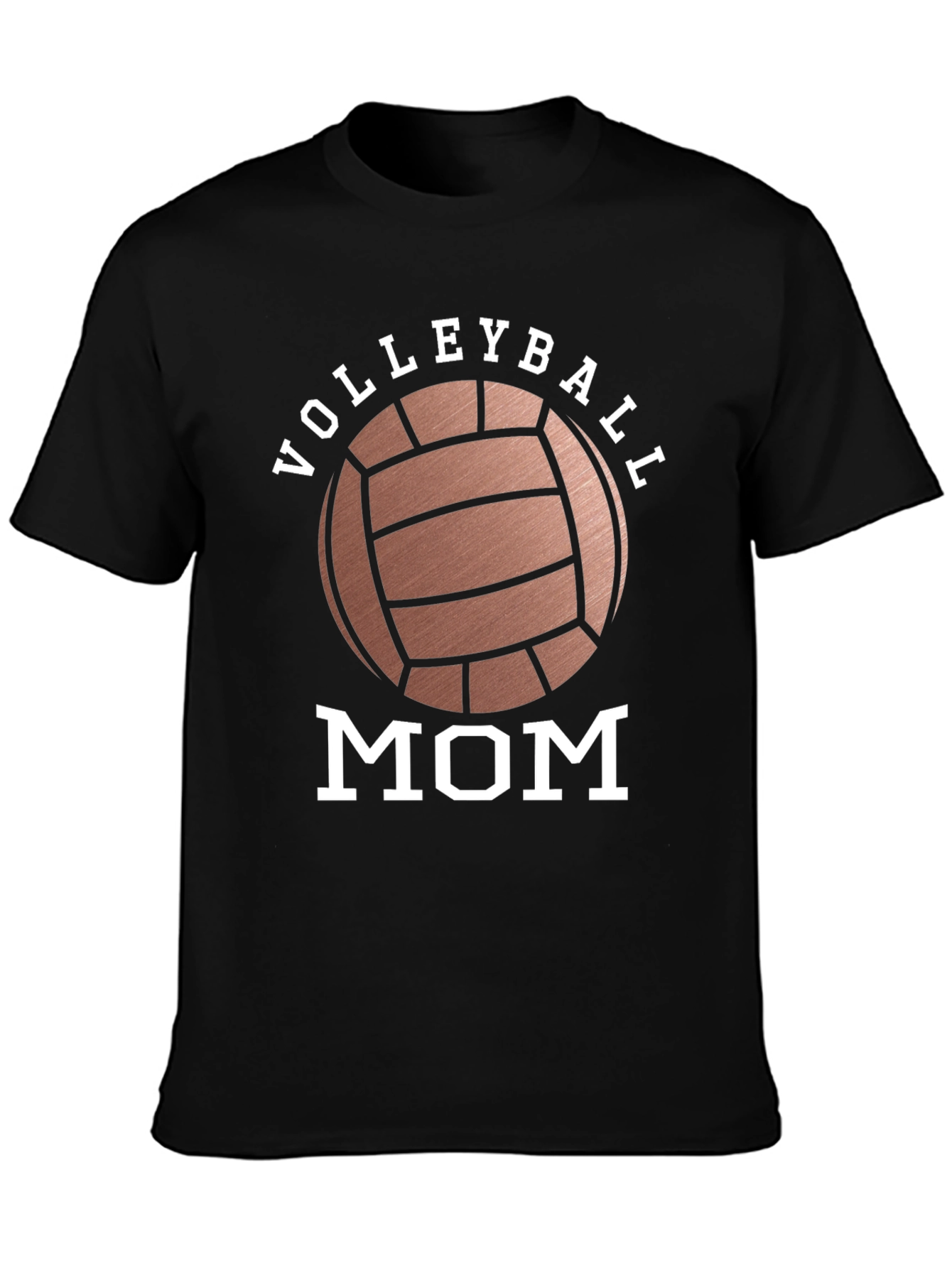 Volleyball Mom T-Shirt - Black