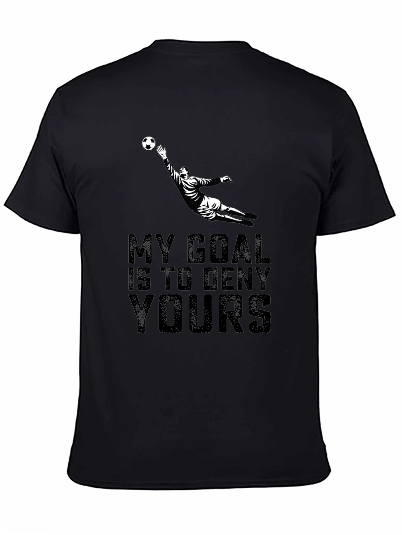 Goalkeeper Graphic Tee - Defend Your Goal!