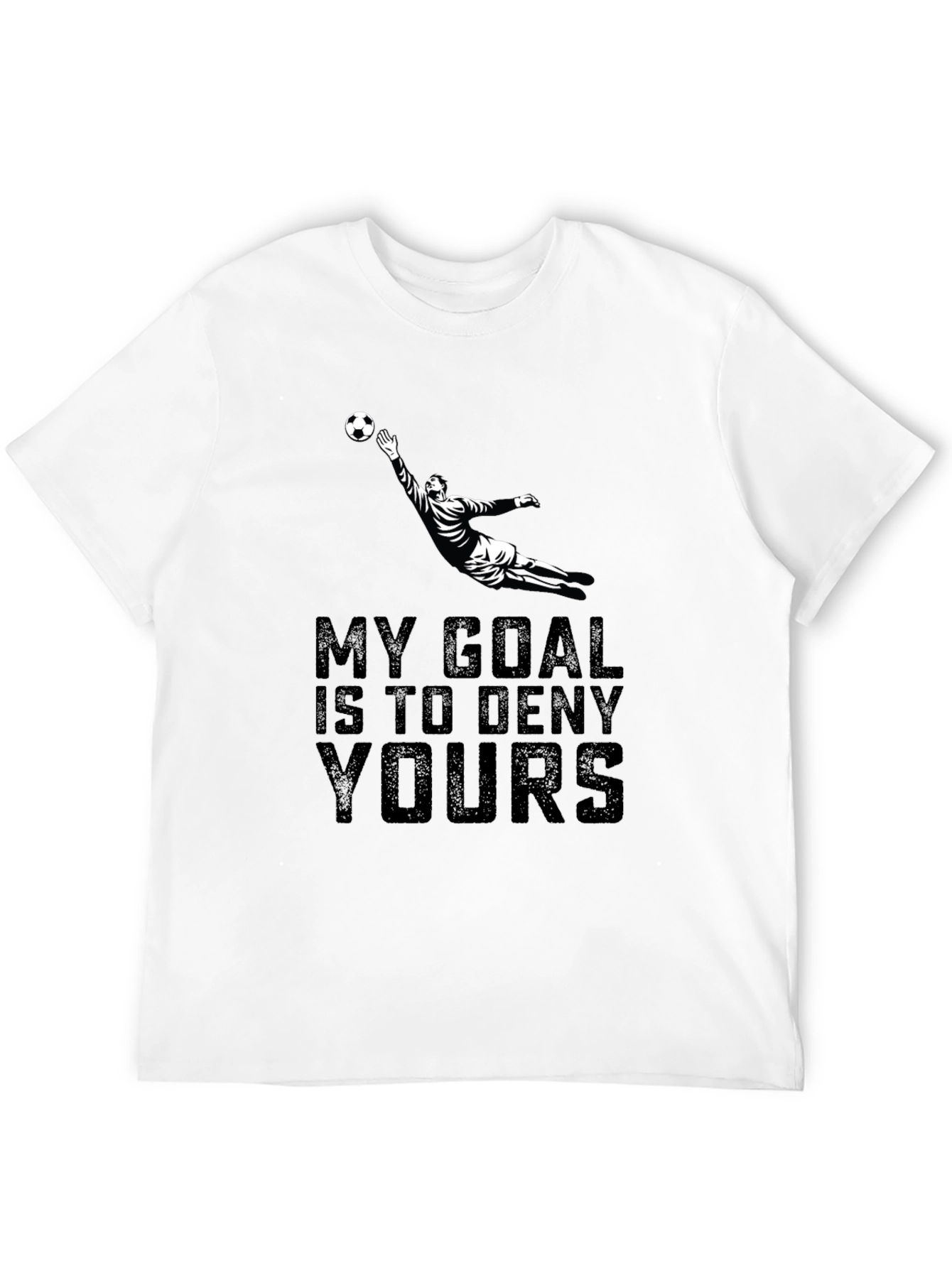 Goalkeeper Graphic Tee - Defend Your Goal!