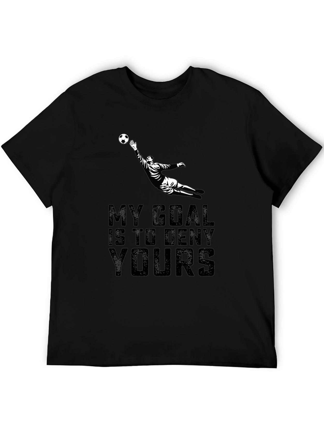 Goalkeeper Graphic Tee - Defend Your Goal!