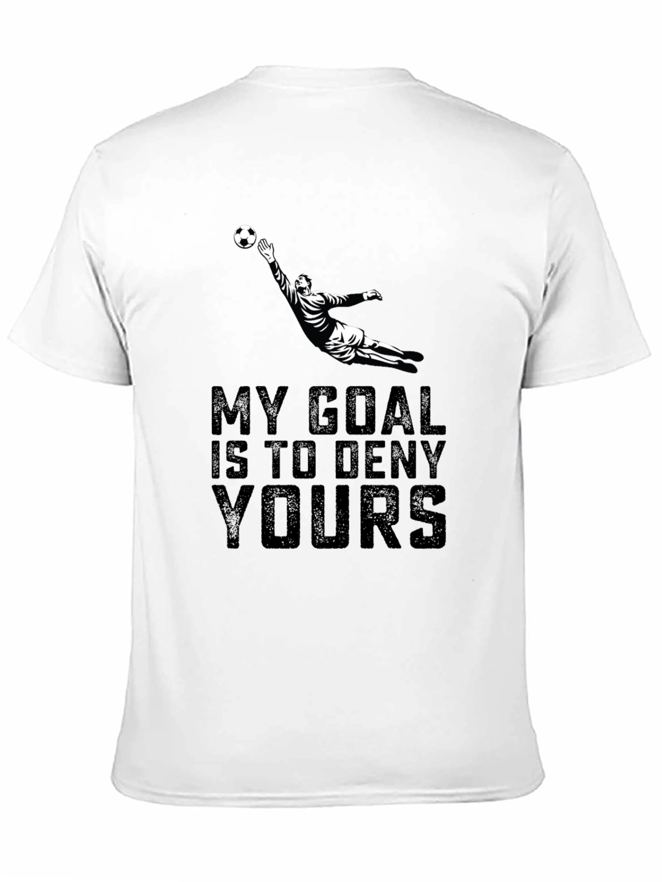 Goalkeeper Graphic Tee - Defend Your Goal!