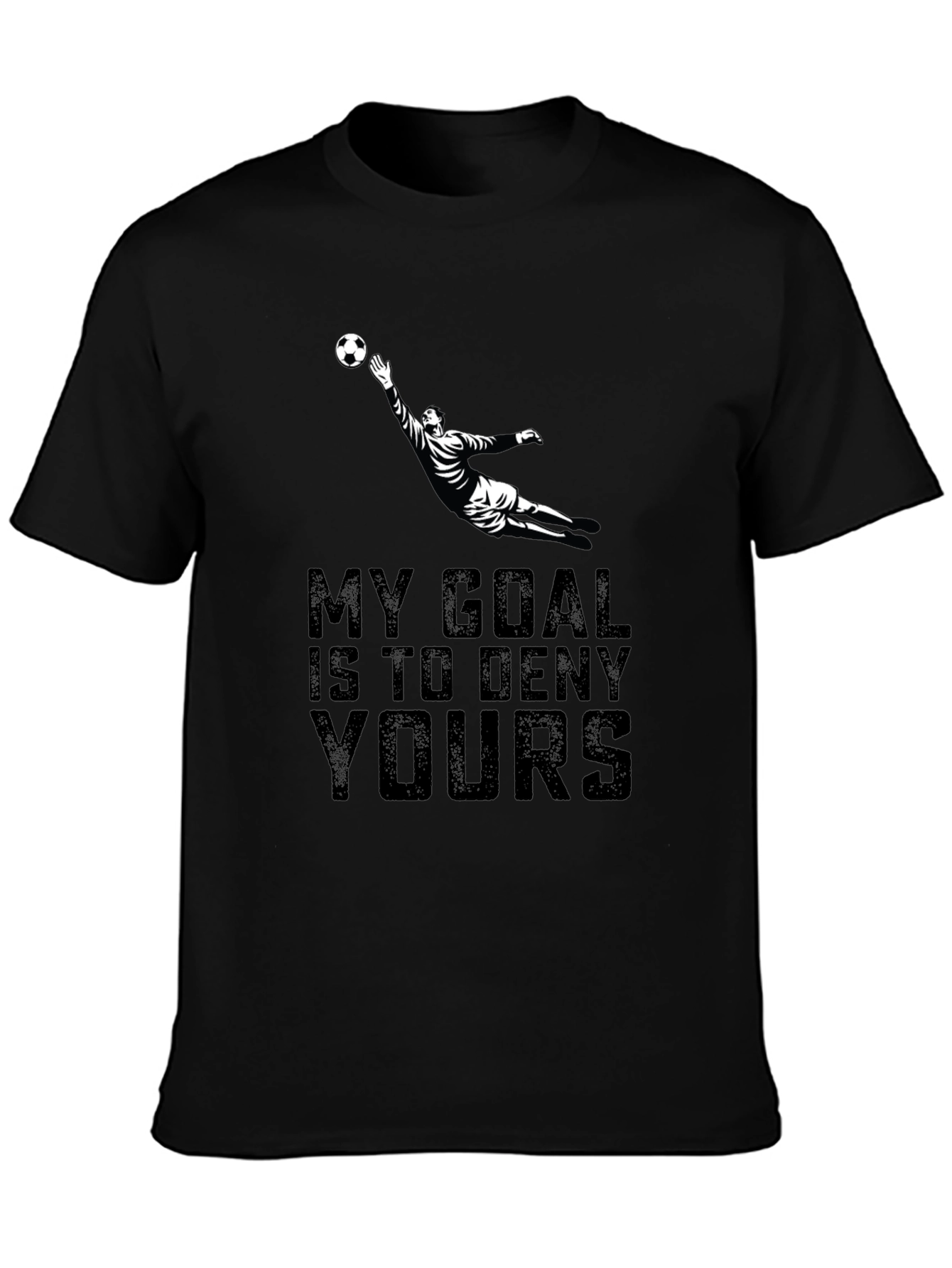 Goalkeeper Graphic Tee - Defend Your Goal!