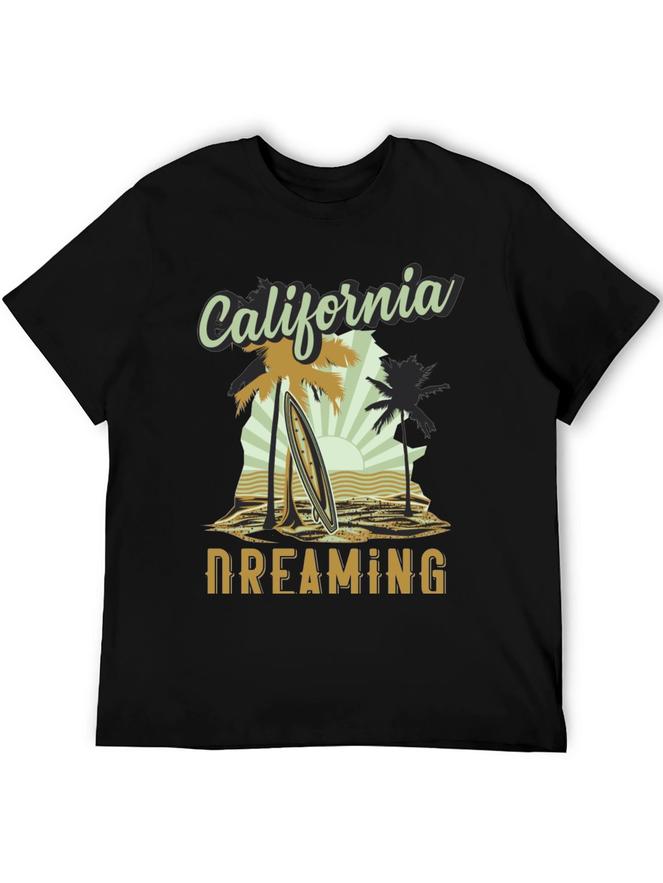 California Dreaming Graphic Tee - Beach Vibes