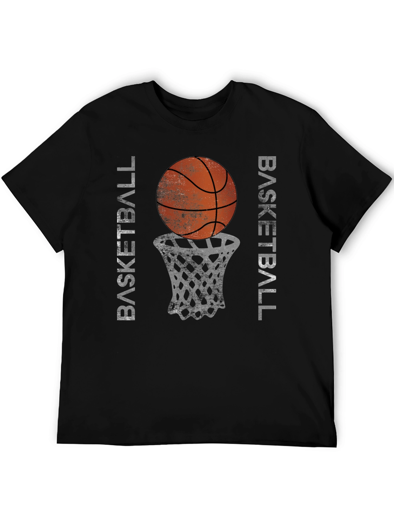 Basketball Graphic Tee - Black T-Shirt