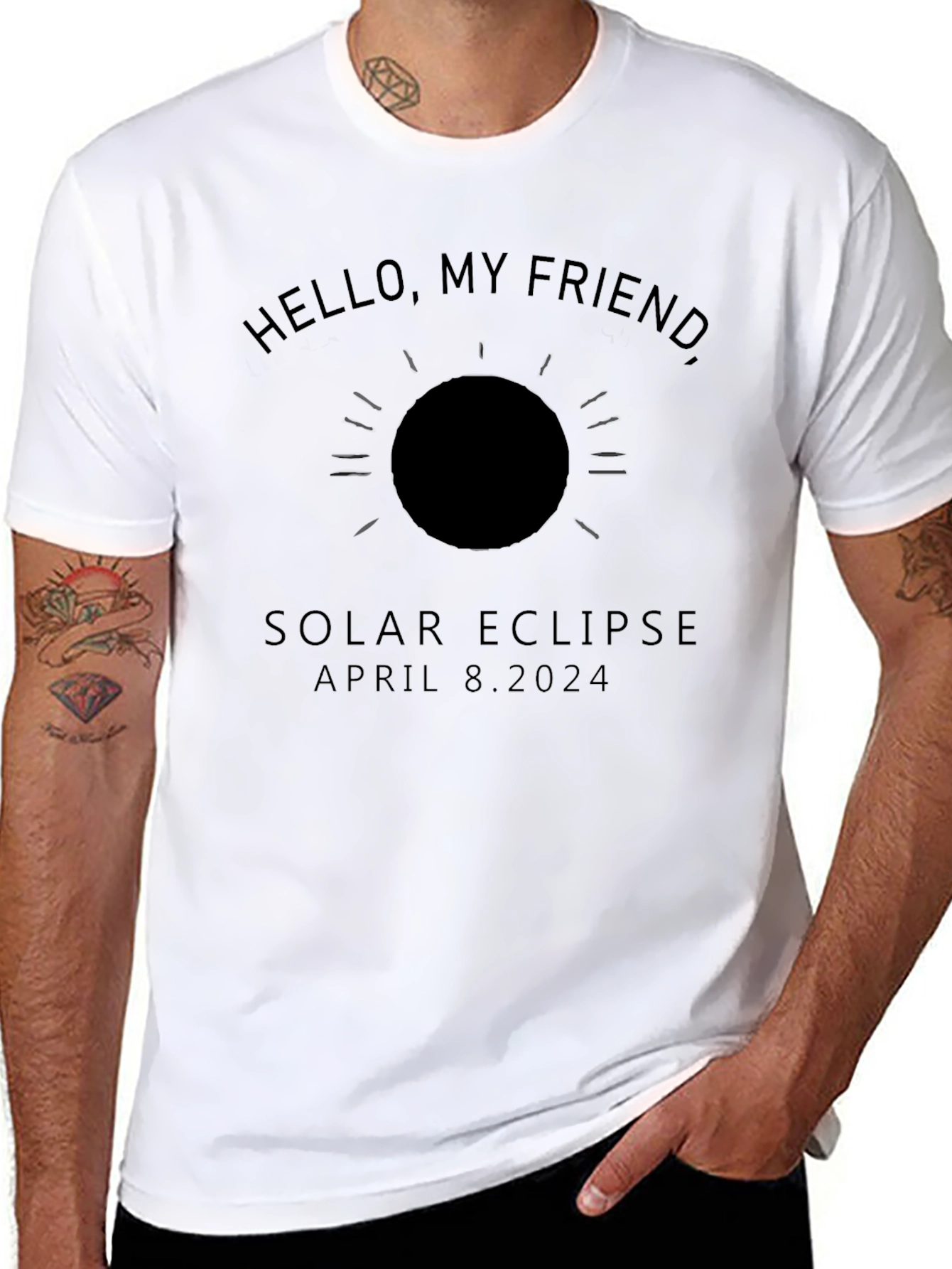 Solar Eclipse April 8 2024 T-Shirt