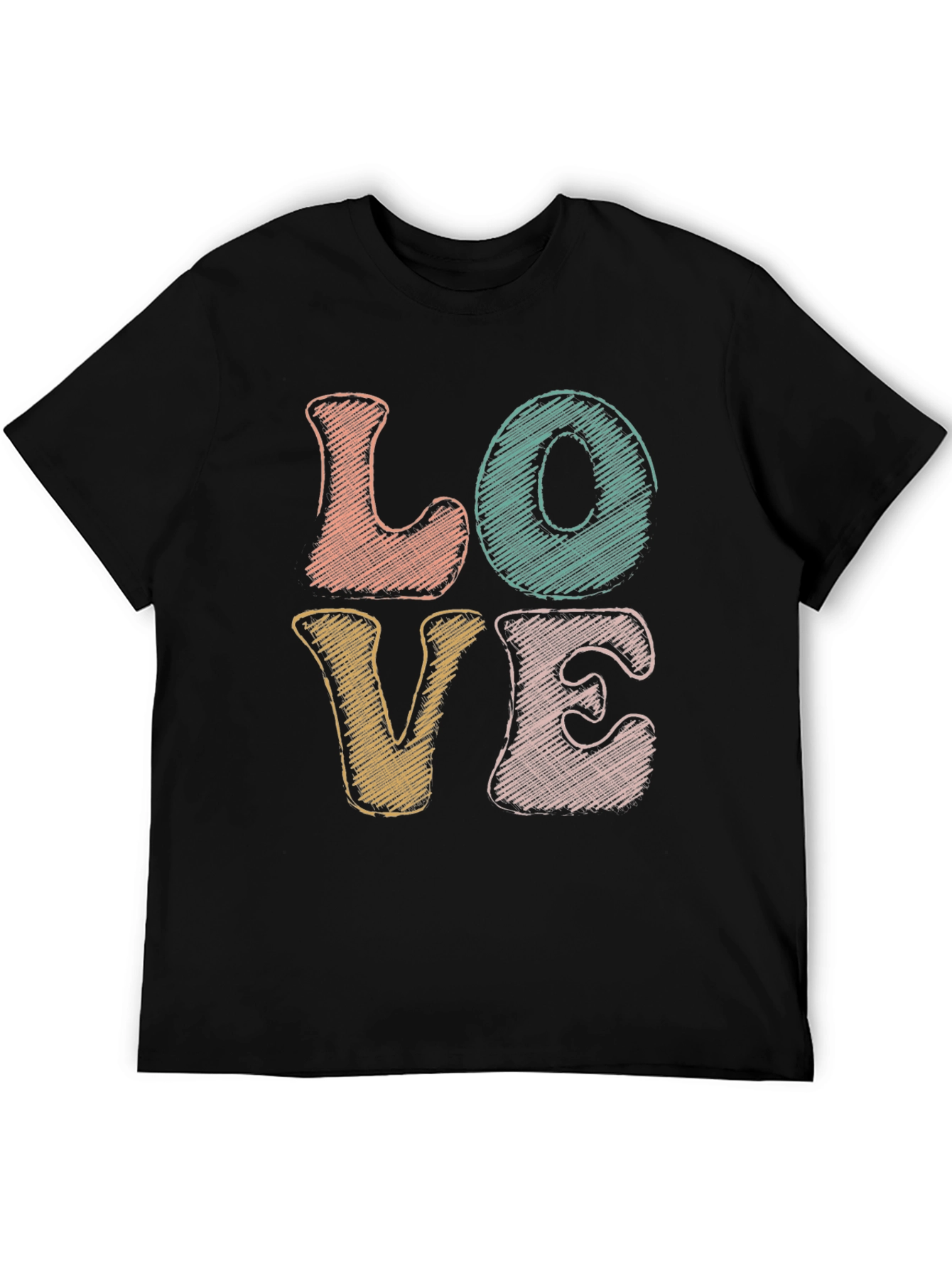 Retro LOVE Graphic Tee - Stylish & Comfortable