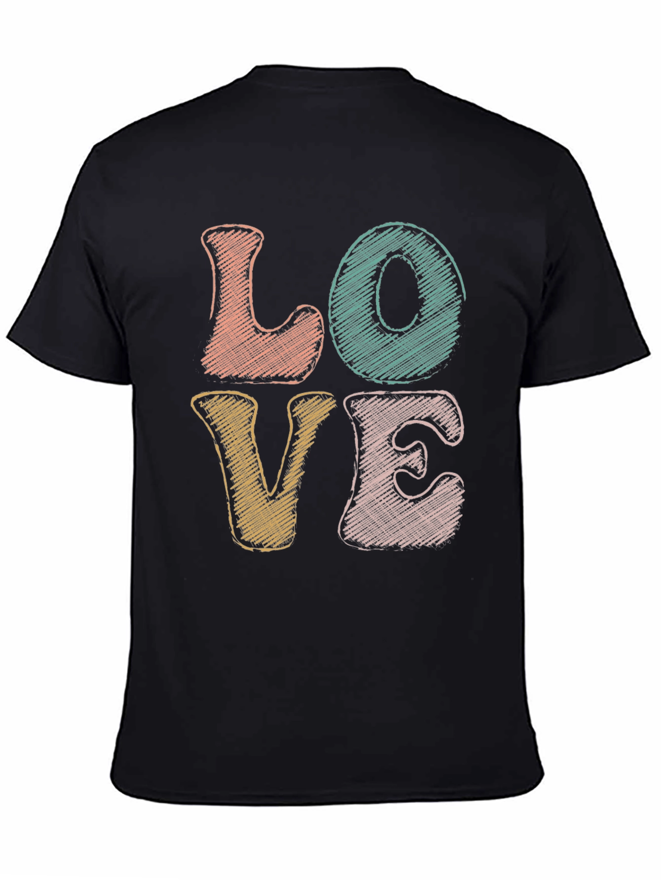 Retro LOVE Graphic Tee - Stylish & Comfortable