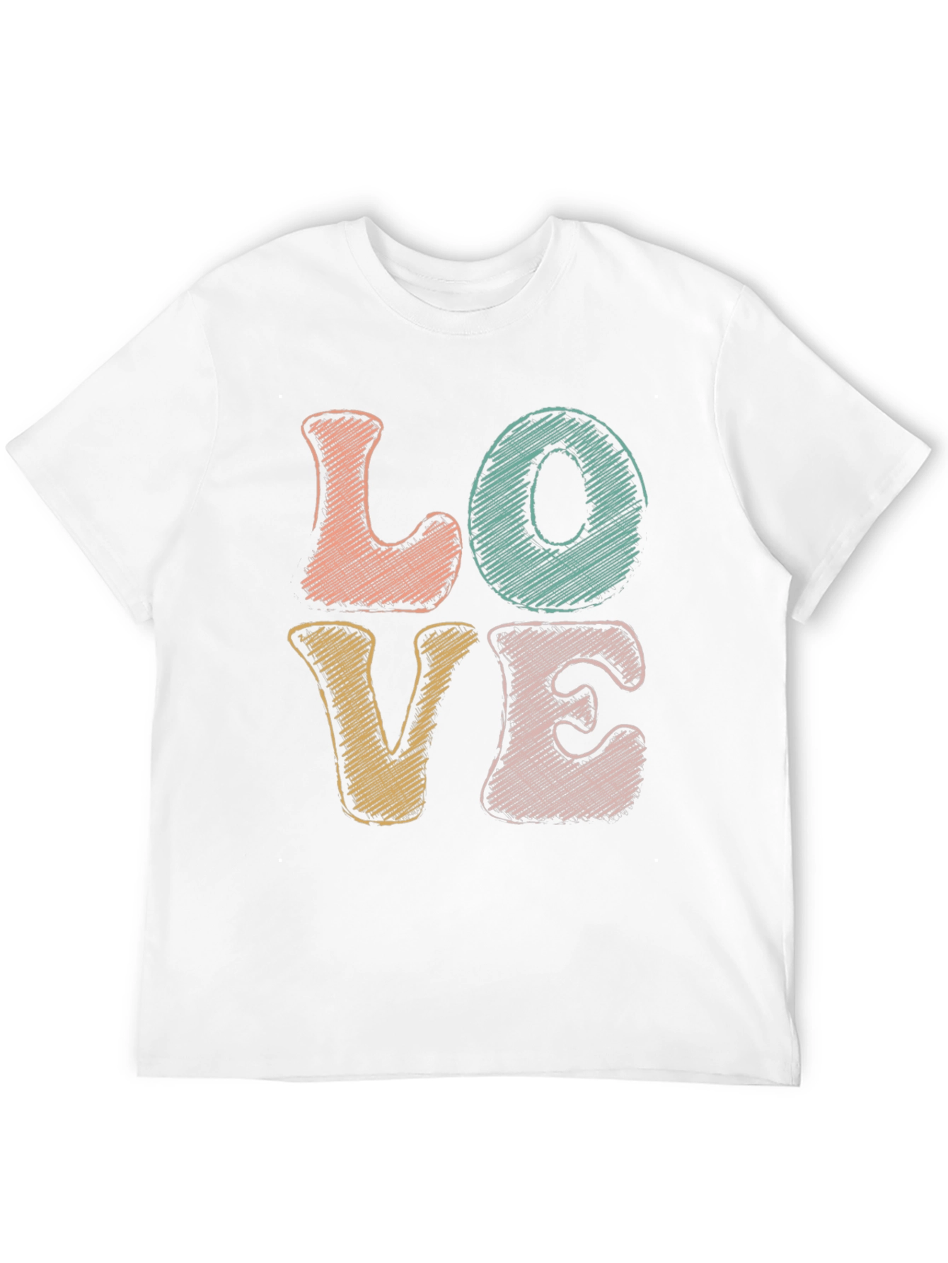 Retro LOVE Graphic Tee - Stylish & Comfortable