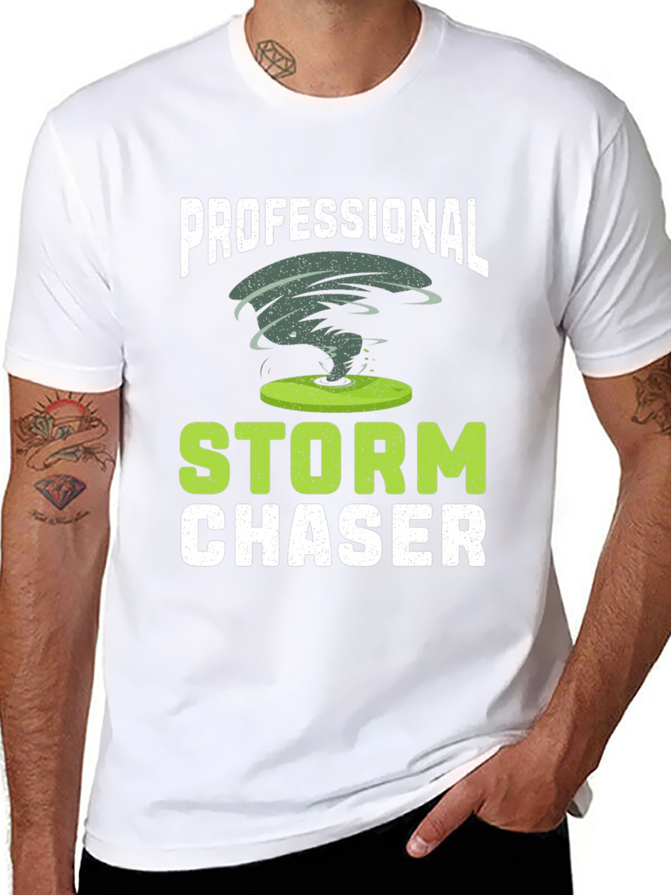 Storm Chaser T-Shirt - Professional Weather Enthusiast Tee