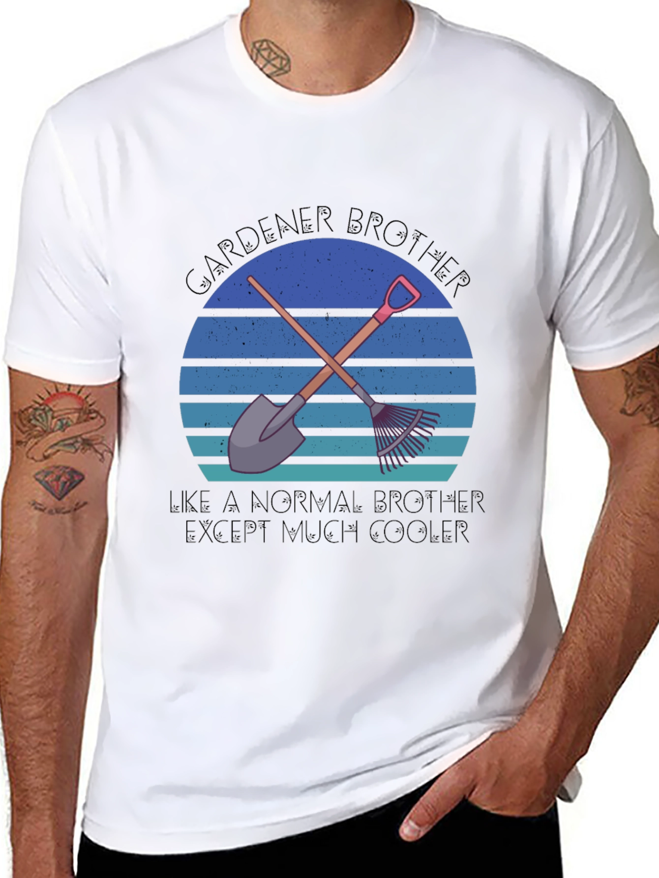 Gardener Brother T-Shirt - Cool Gardening Gift