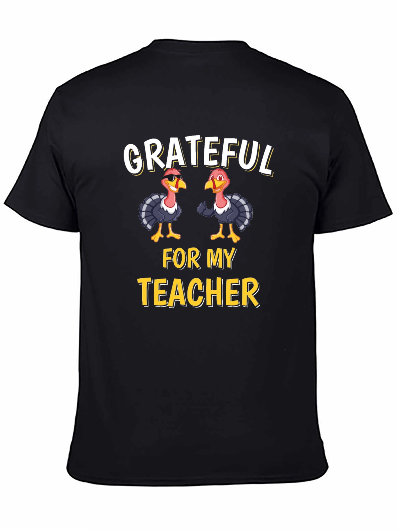 Grateful for My Teacher Thanksgiving T-Shirt