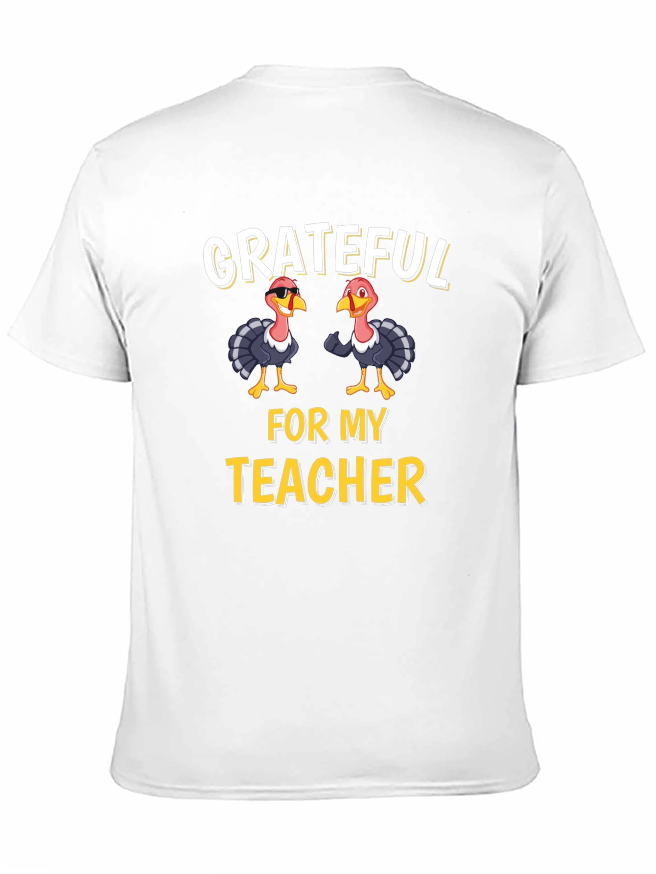 Grateful for My Teacher Thanksgiving T-Shirt