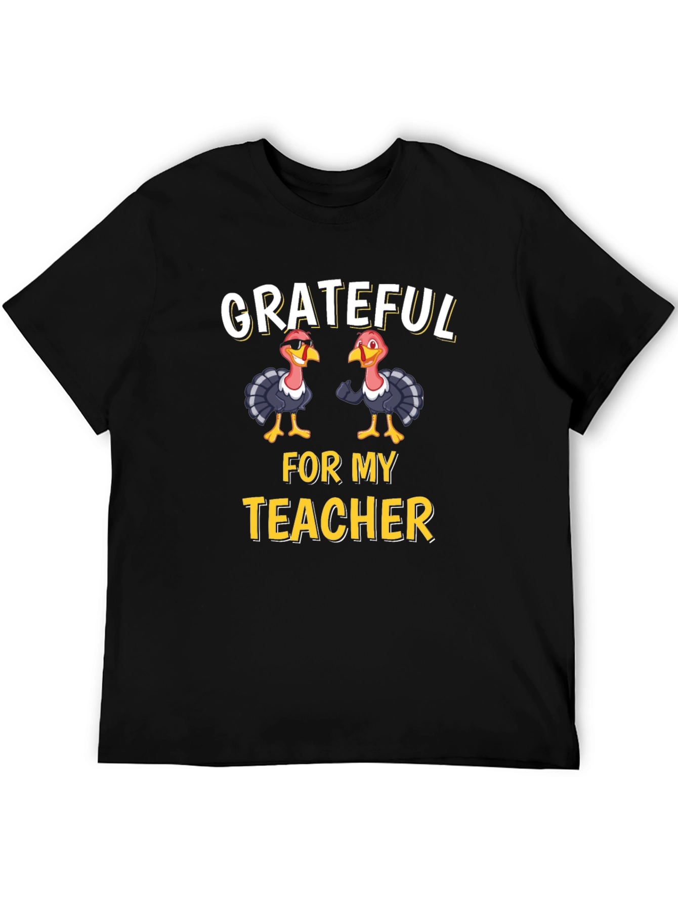 Grateful for My Teacher Thanksgiving T-Shirt